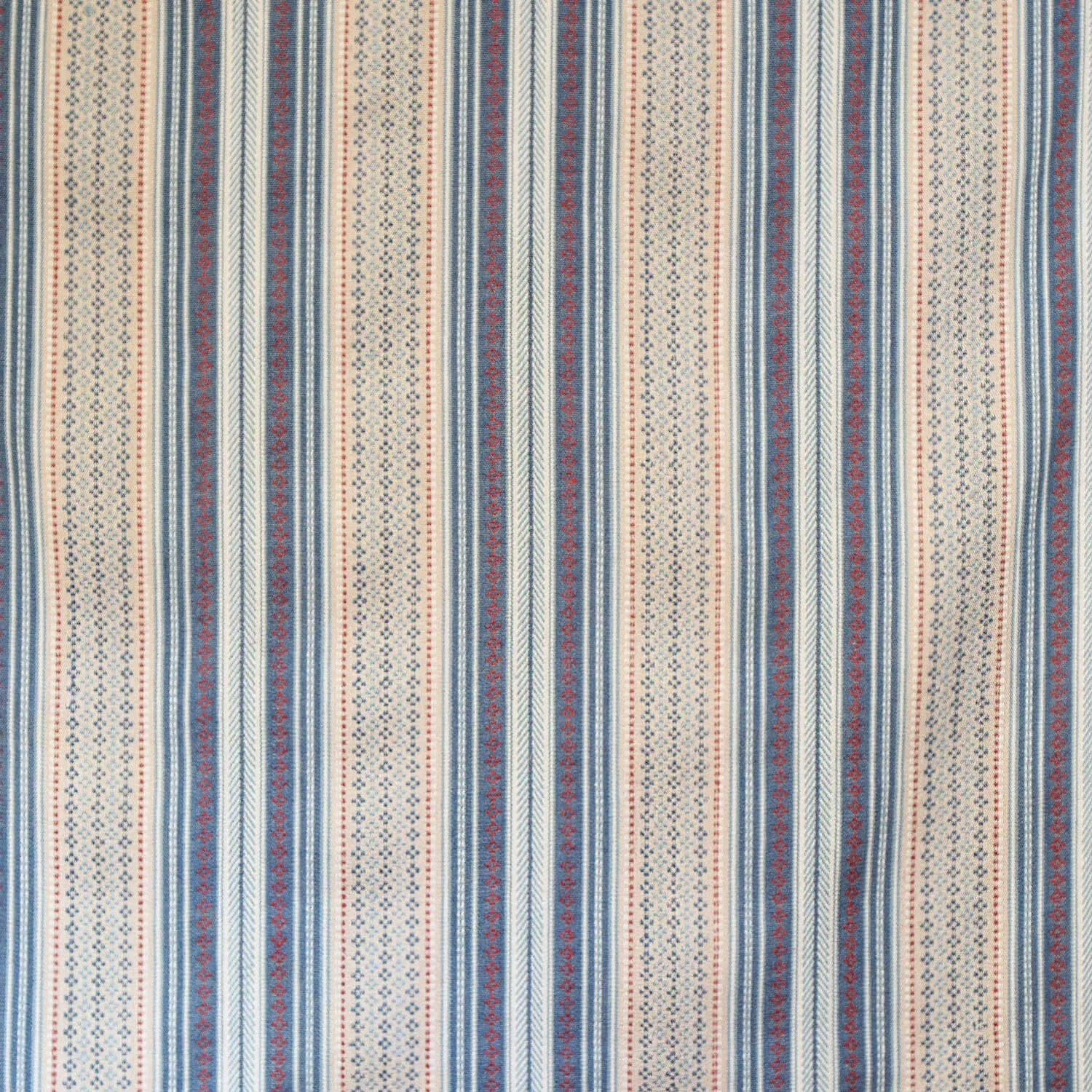 Apollo Stripe: Cardinal / Cadet Blue