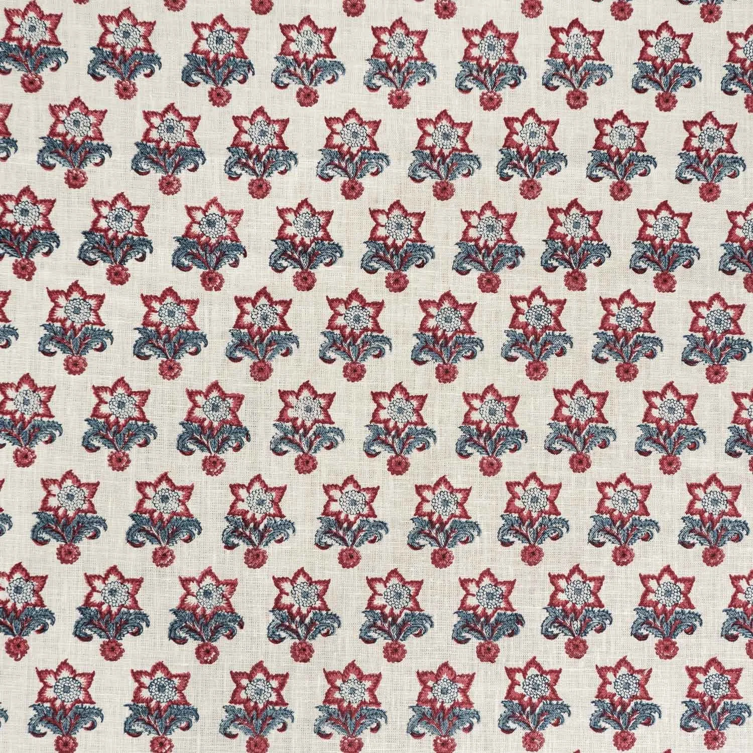 Flora: Airforce Blue / Jam / Ecru
