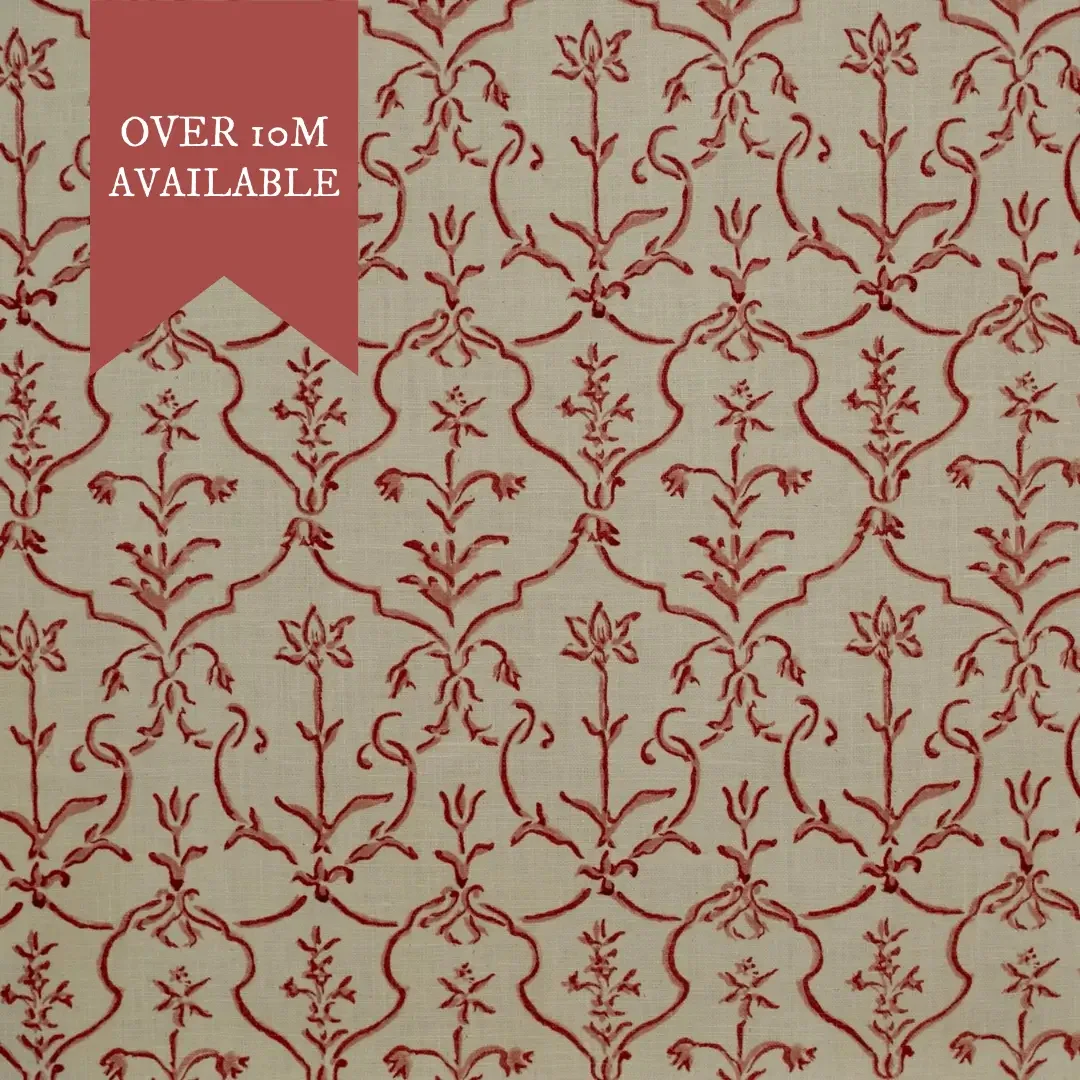 pukka-print-linen-fabric-last-chance-trellis-cherry-cranberry-detail.webp