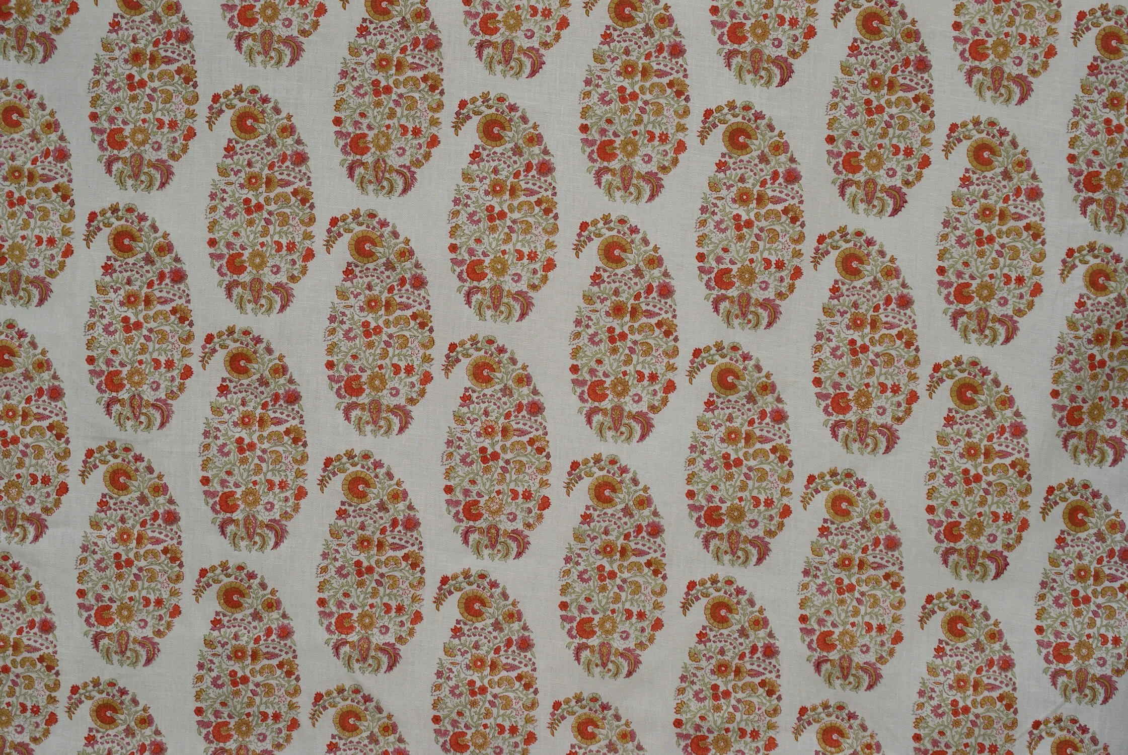Paisley: Rust / Green