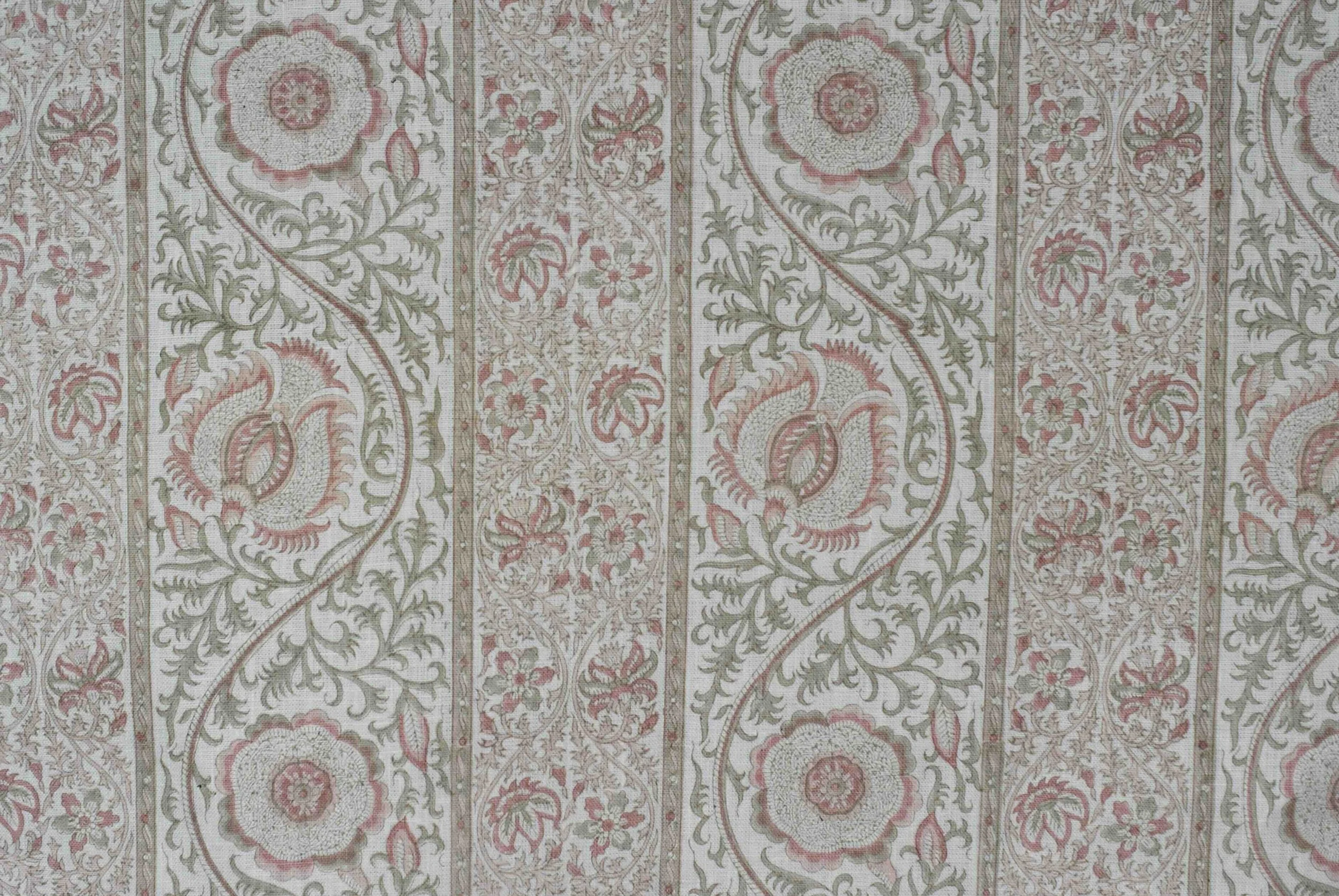 Palampore Stripe: Dove / Oyster