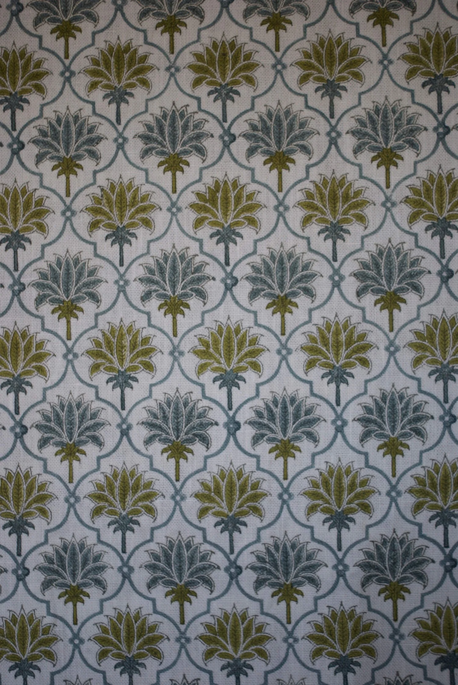 Lotus: Dove Blue / Lime