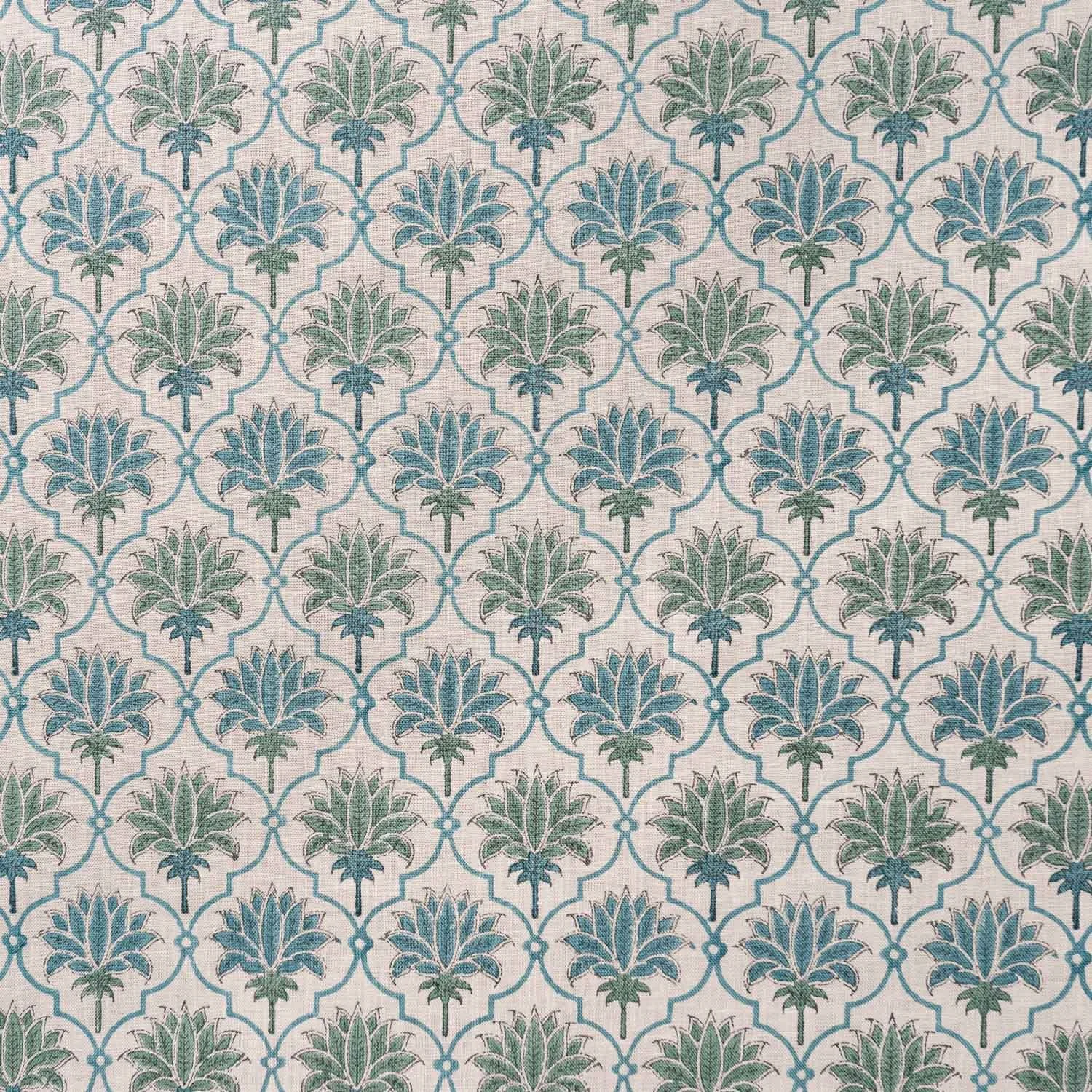 Lotus: Teal / Arsenic