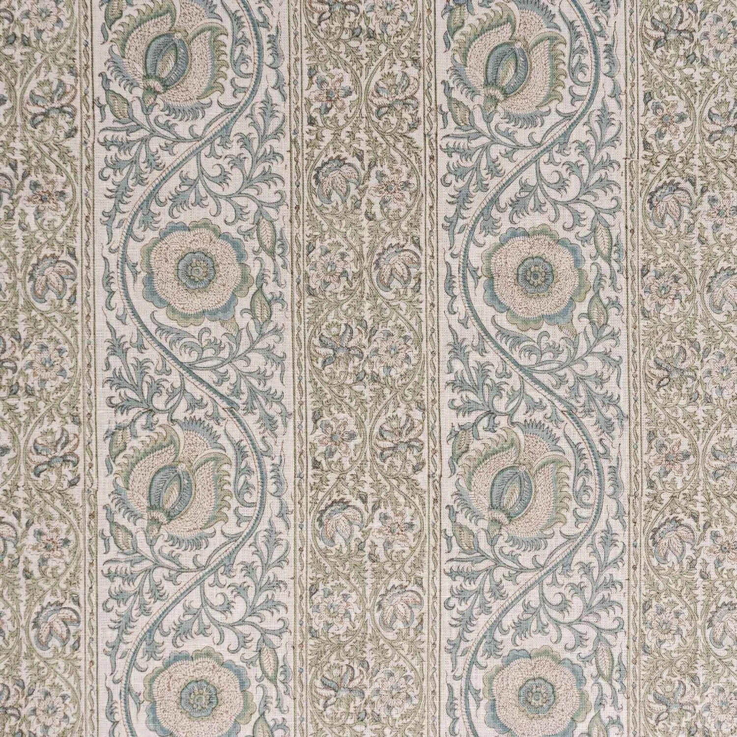 Palampore Stripe: Celeste / Willow