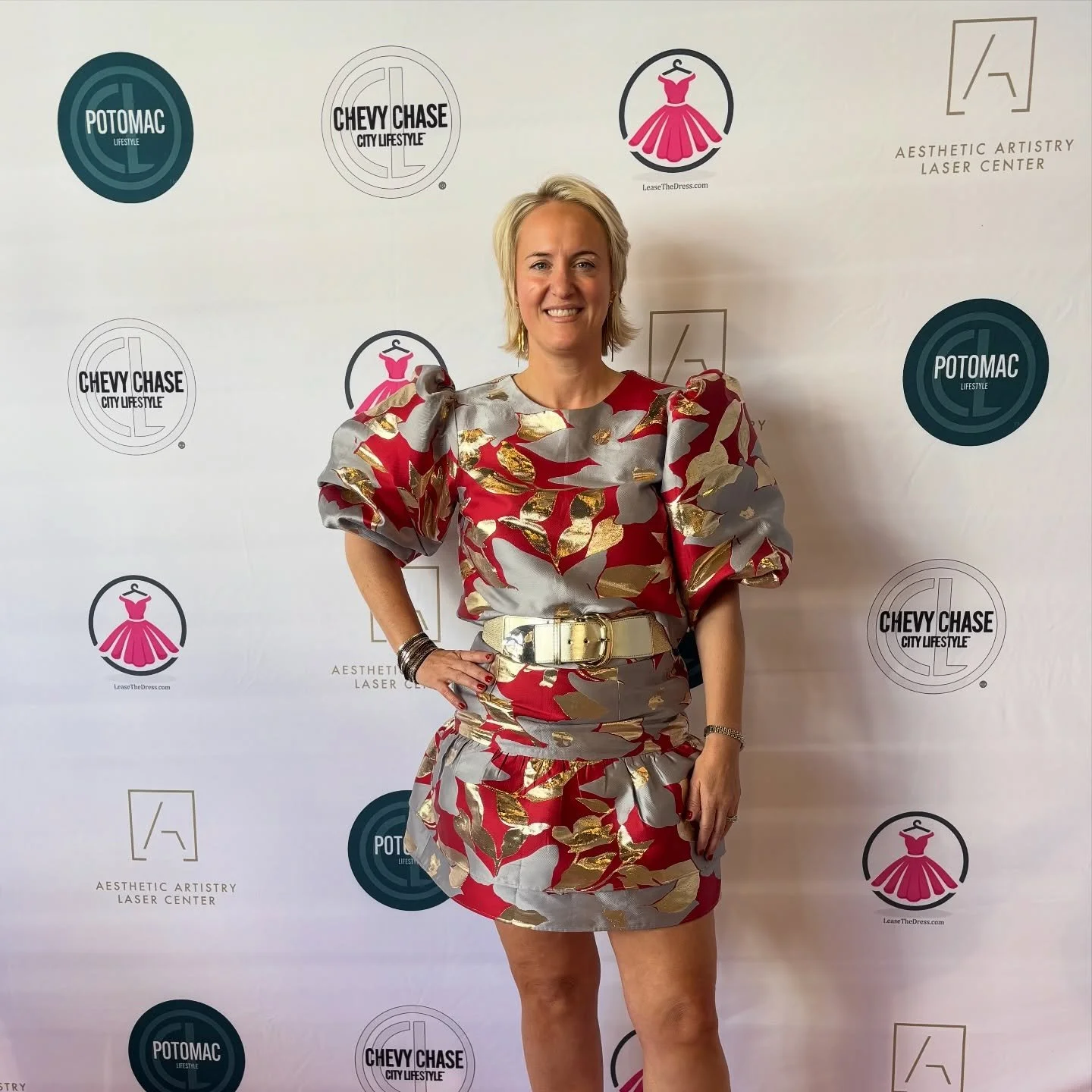 What a glamorous afternoon at the LeaseTheDress Luxury Brunch Experience at The Grove in Potomac! As a platinum sponsor, I was thrilled to be part of this celebration of fashion, style, and our incredible local community.

The live fashion show featu