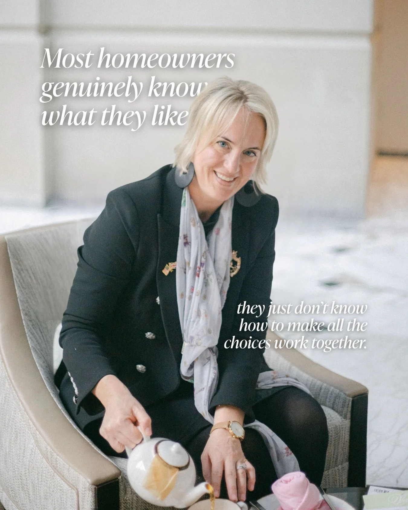 Most homeowners genuinely know what they like &mdash; they just don&rsquo;t know how to make all the choices work together.

That&rsquo;s not indecision.
That&rsquo;s decision fatigue.

The endless options, conflicting advice, and scrolling through i