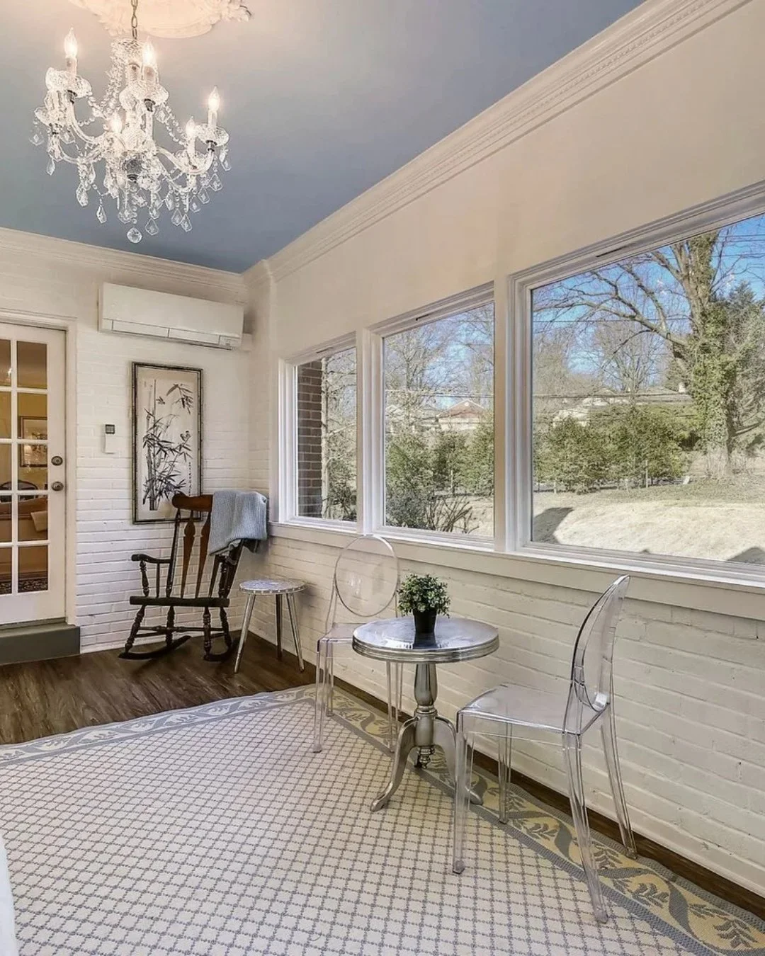 Sunrooms represent one of the most underutilized spaces in DMV homes - often becoming catch-alls for outdoor furniture during winter or rooms used only occasionally despite their potential as year-round living areas.

This space demonstrates how thou