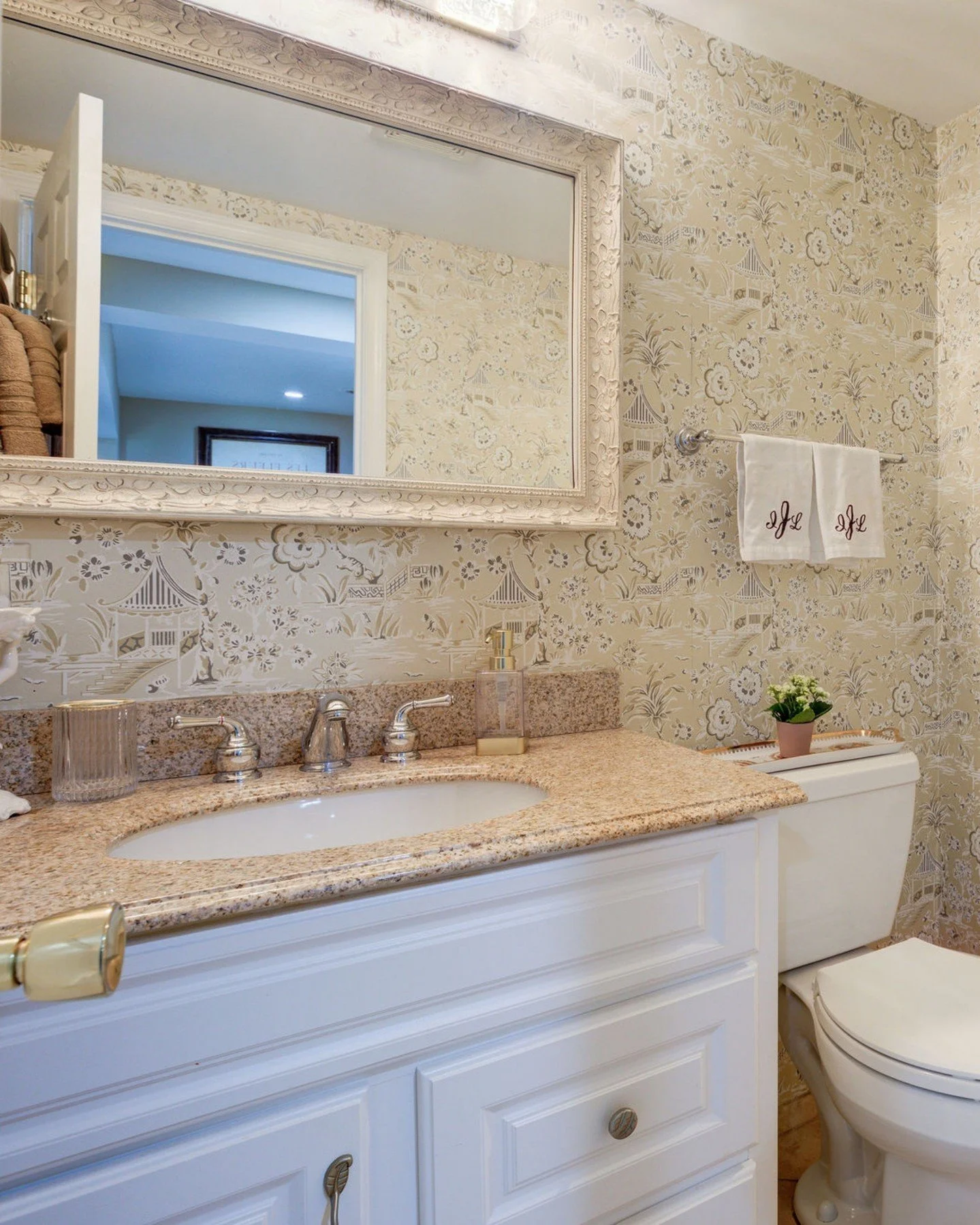 The powder room is the highest return per square foot available in residential design, and it remains the most neglected room in most houses.

The logic is simple. Every guest visits it, nobody lives in it, and its small scale means the entire room c