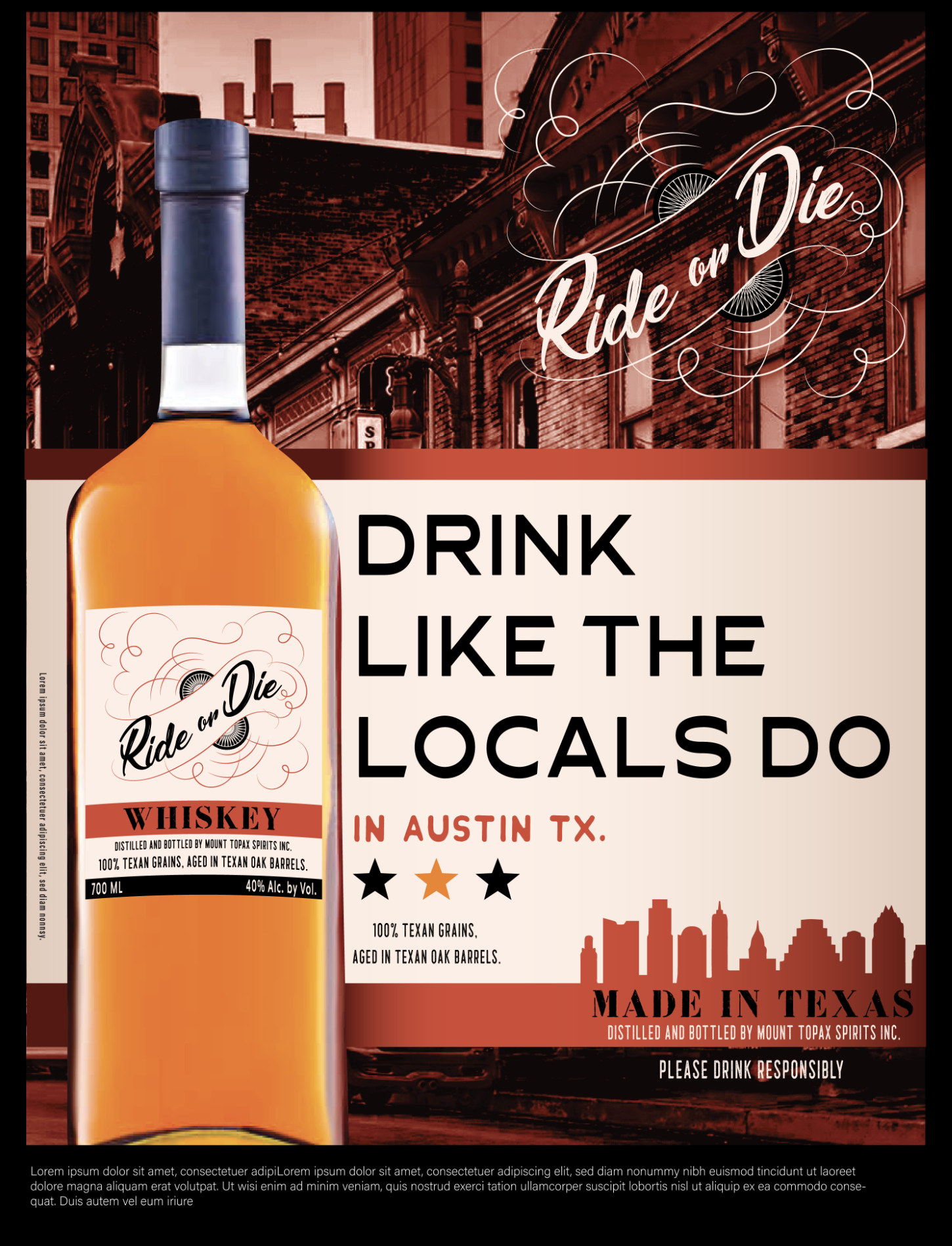 Poster graphic design for film & tv 