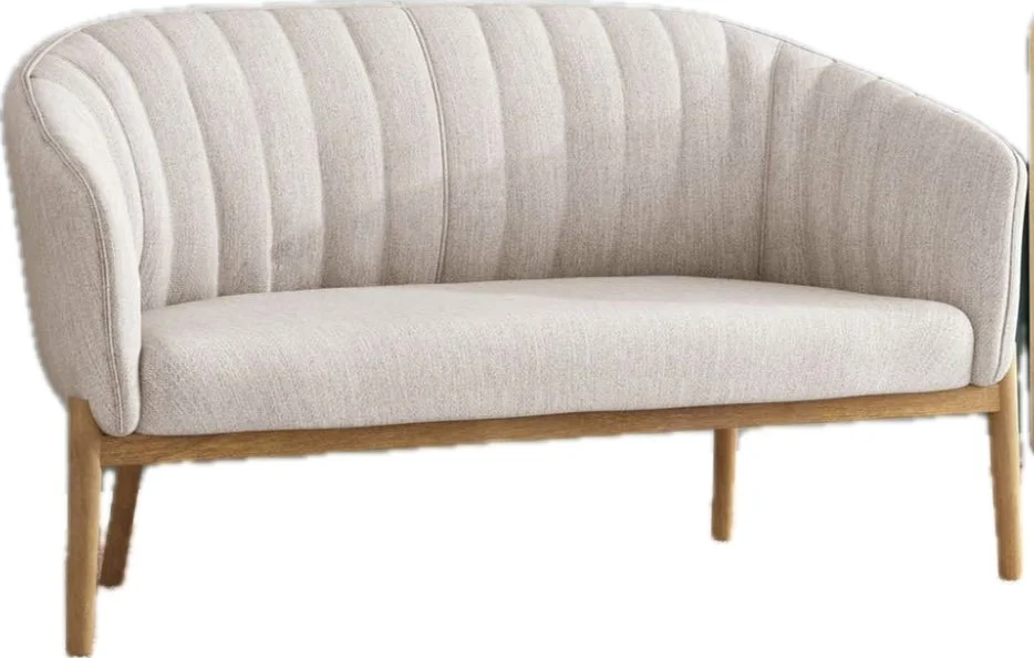 Beige Loveseat