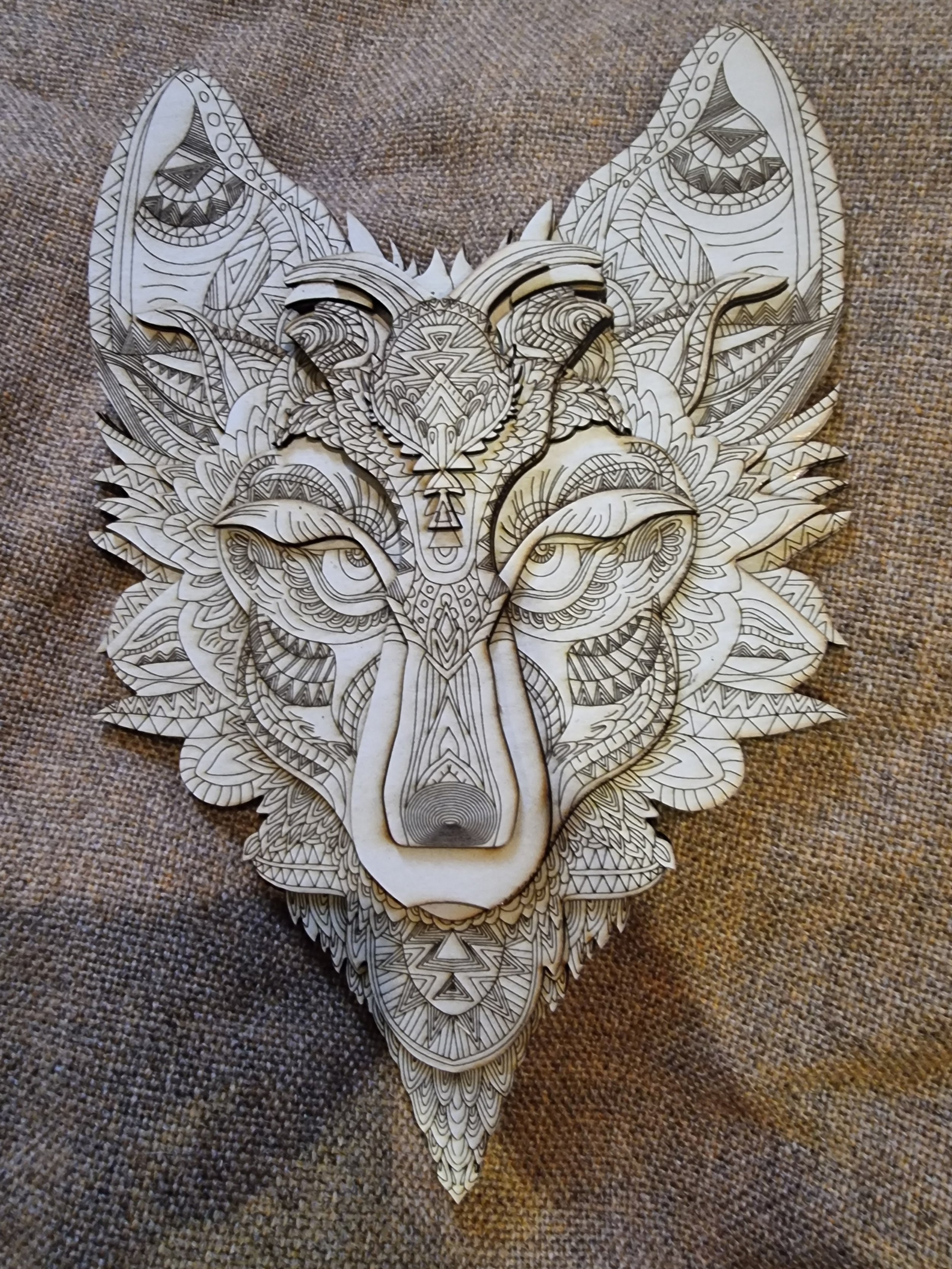 3d spirit wolf