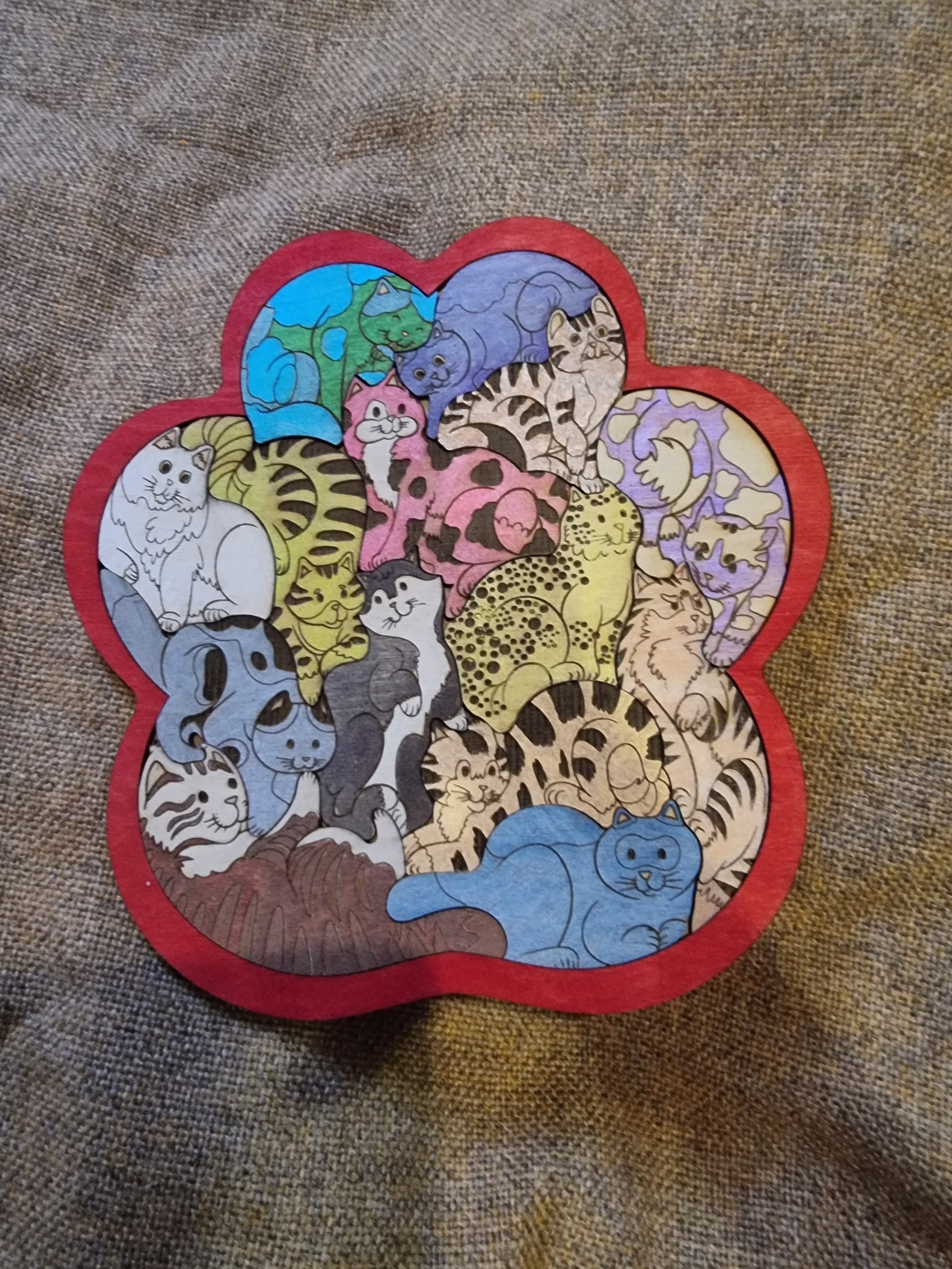 cats paw puzzle