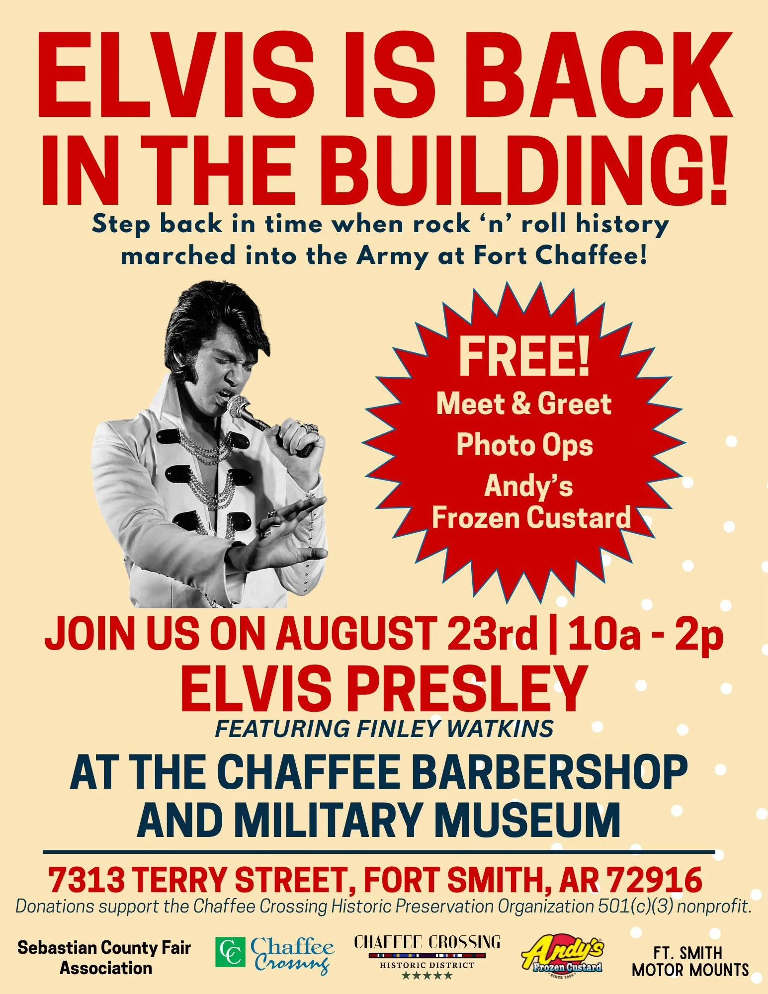 ELVIS IS BACK: Meet & Greet / Photo Ops