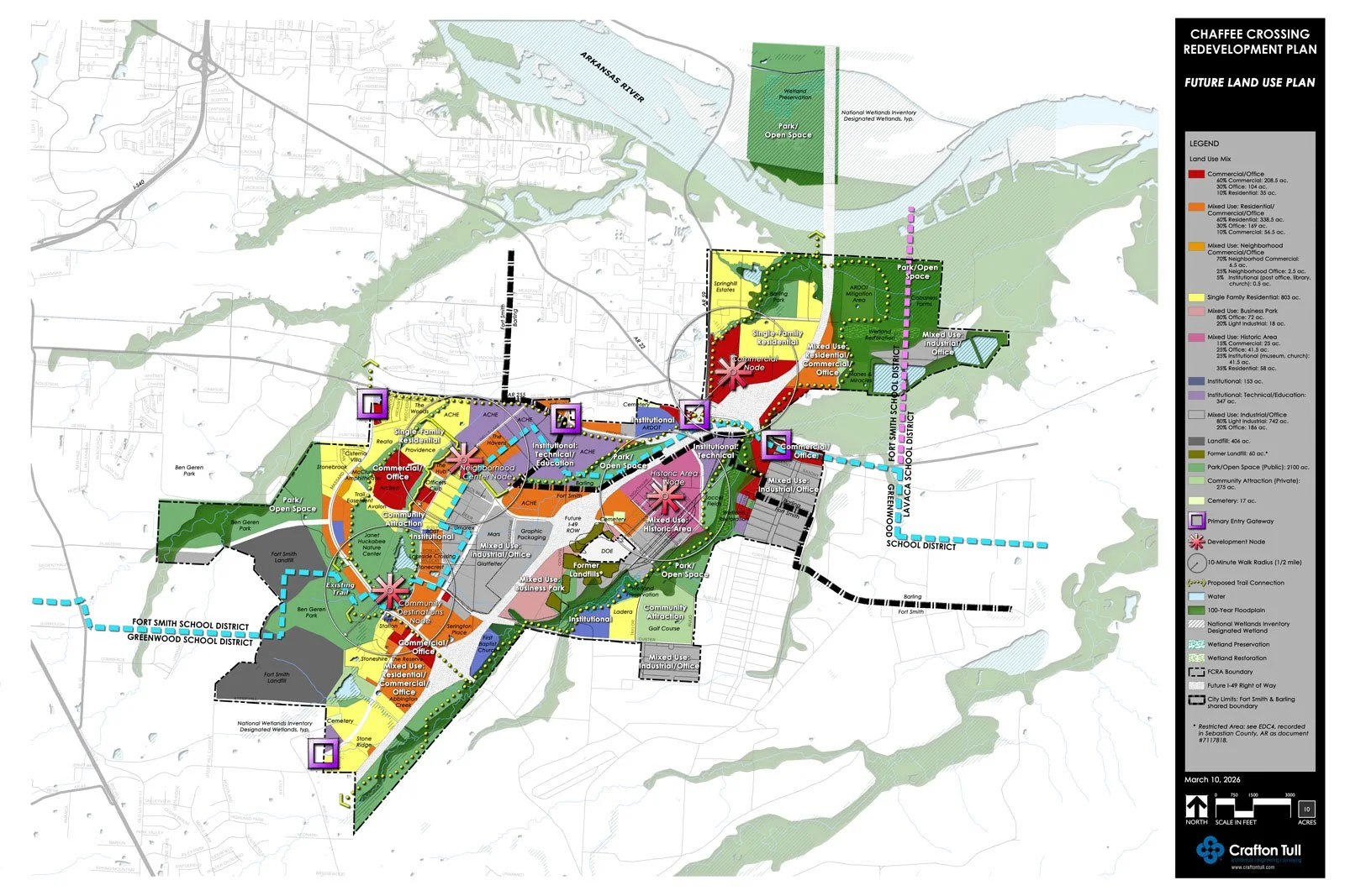 Chaffee Crossing Land Use Map