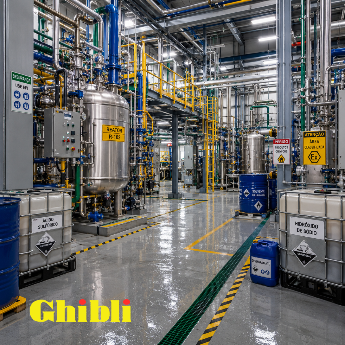 Como escolher o equipamento ideal para limpeza na indústria química