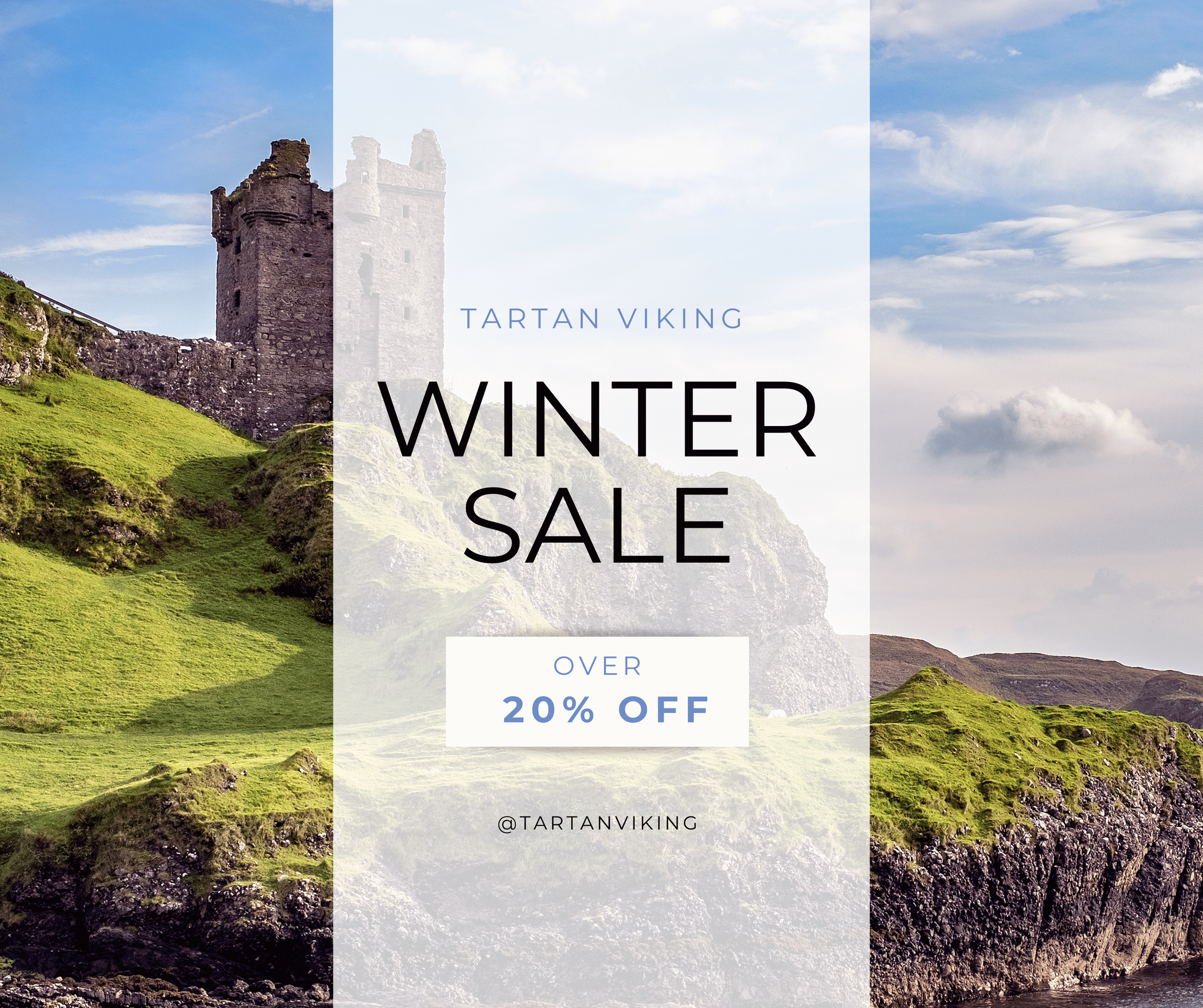 Tartan Viking Tours winter sale in Scotland
