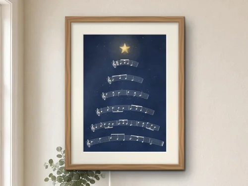 Silent Night Stave Tree