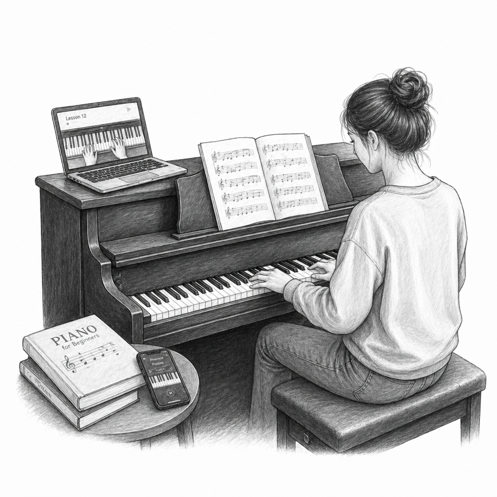 Can You Learn Piano Without a Teacher?