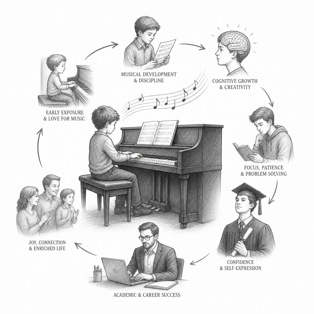 What Piano Lessons Really Give Your Child - Beyond the Music