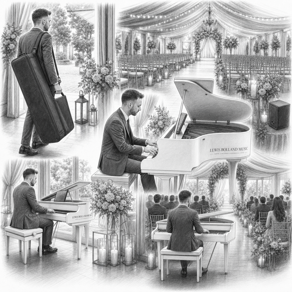 What If My Wedding Venue Doesn’t Have a Piano?