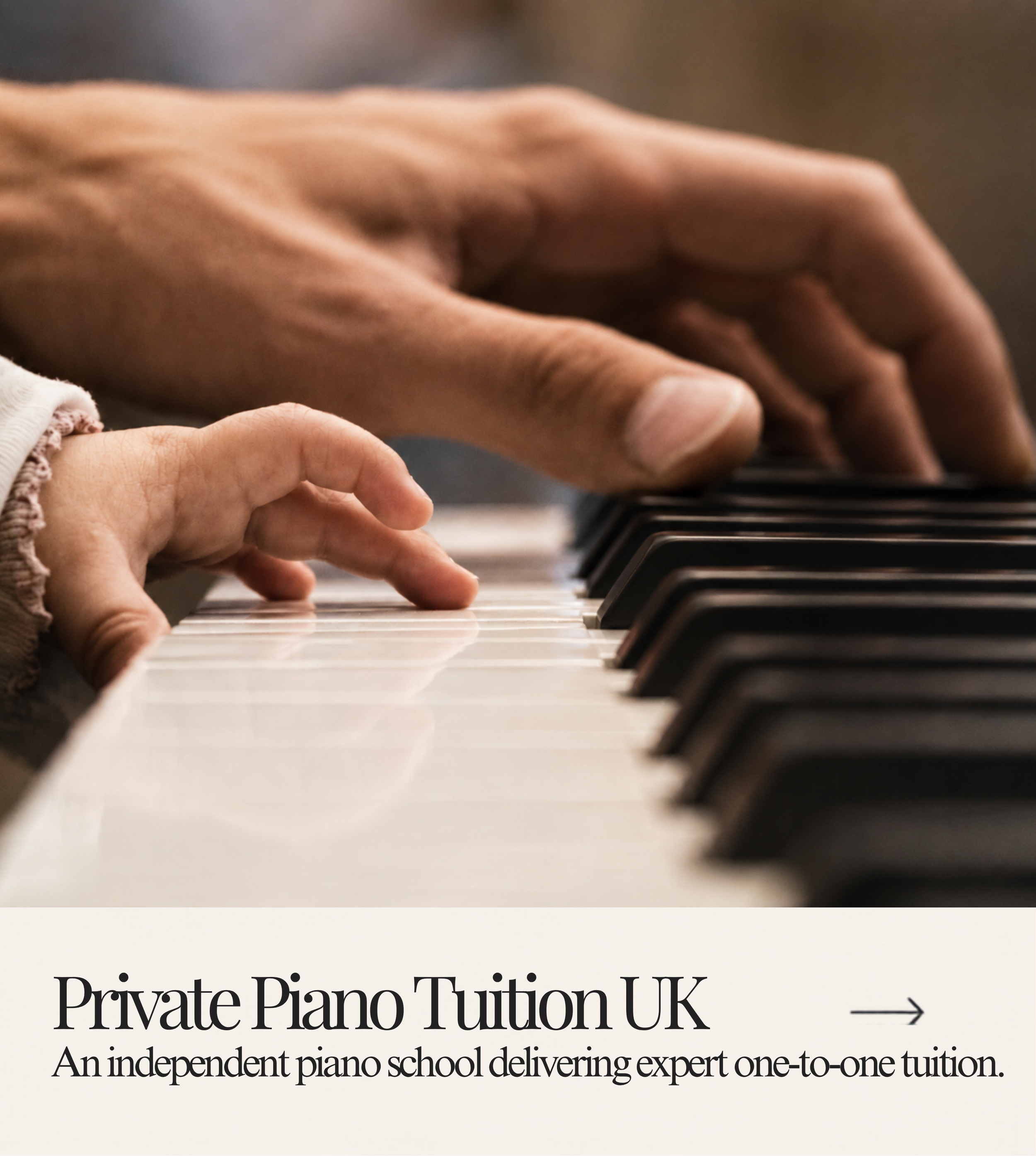Private Piano Tuition UK offering professional one-to-one piano lessons, ABRSM exam tuition and private piano teaching across Basingstoke, Reading, Tadley, Bramley, Pamber Heath, Silchester, Mortimer and Bristol.