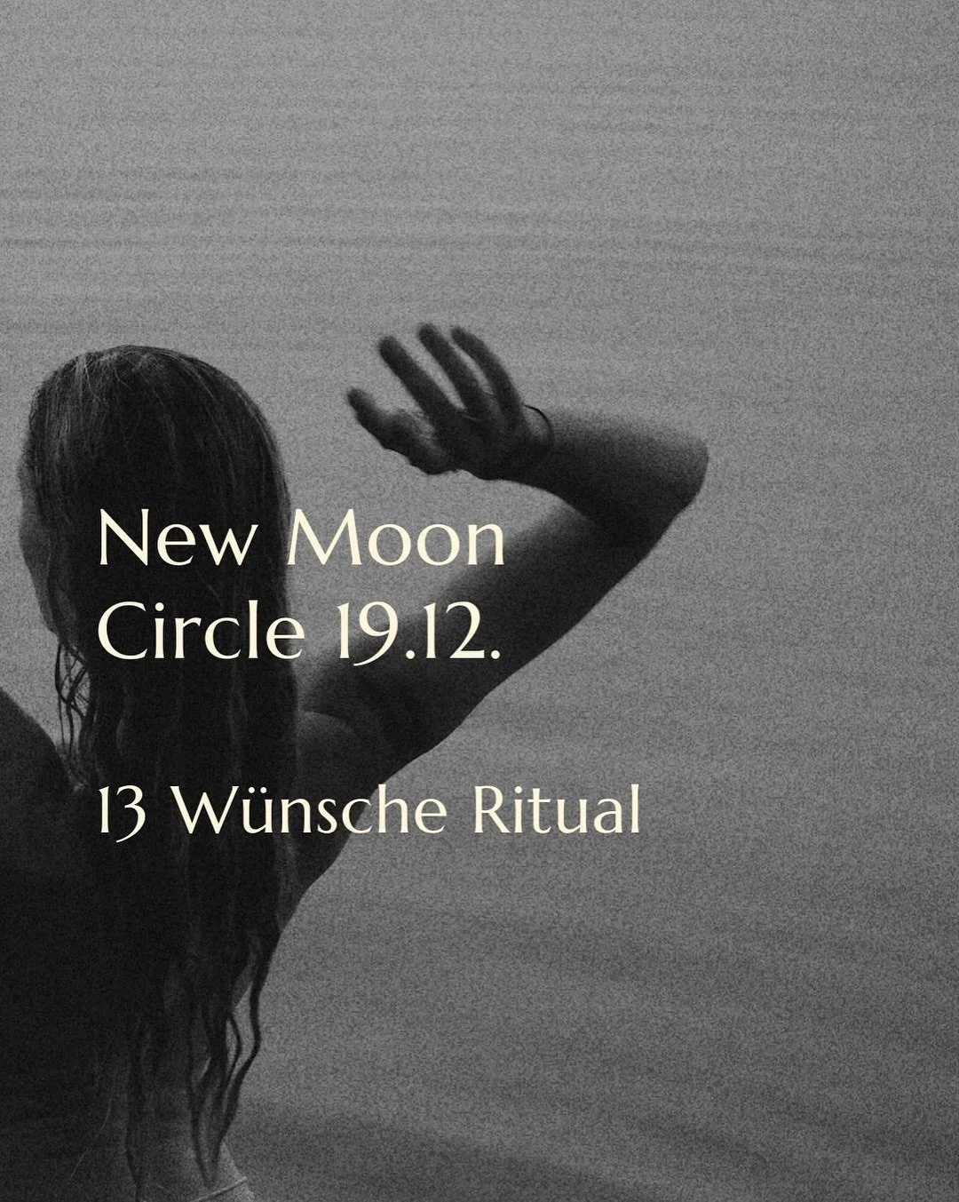 New Moon Circle 🌑✨ SPECIAL
inkl. 13 W&uuml;nsche Ritual

Wir stehen an einer Schwelle&hellip;

Neumond im Sch&uuml;tzen ♐️ 

✨

Donnerstag 19.12. // online

19:30 - 21 Uhr via Zoom
(ich zeichne auf)

Anmeldung: Link in meinem Profil oder &uuml;ber E