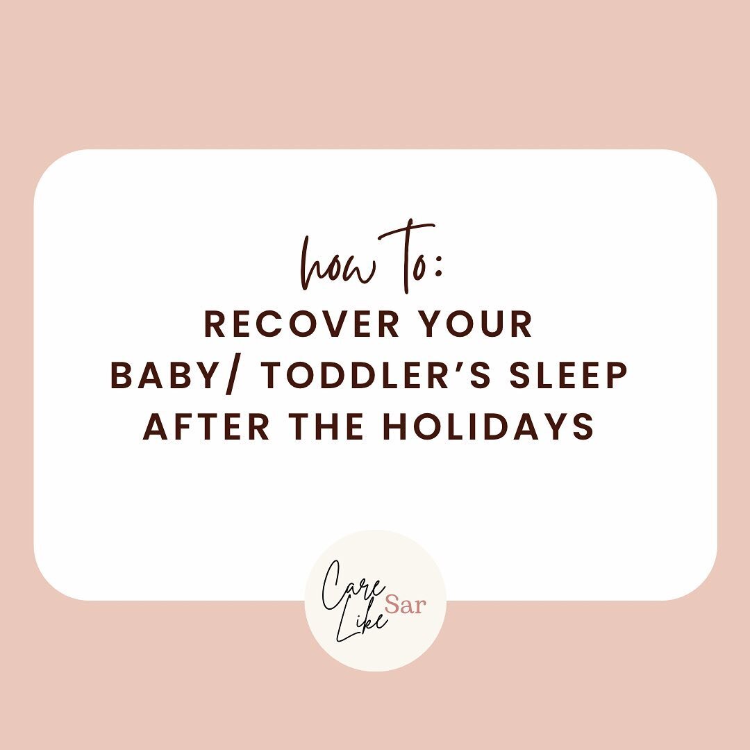 Get your new year off started off right. 

Your kiddo sleeping well means you sleeping well. 
You sleep well, means you feeling well, means you being well. Sleep is directly related to the function of your immune system and well being.

Get back on t