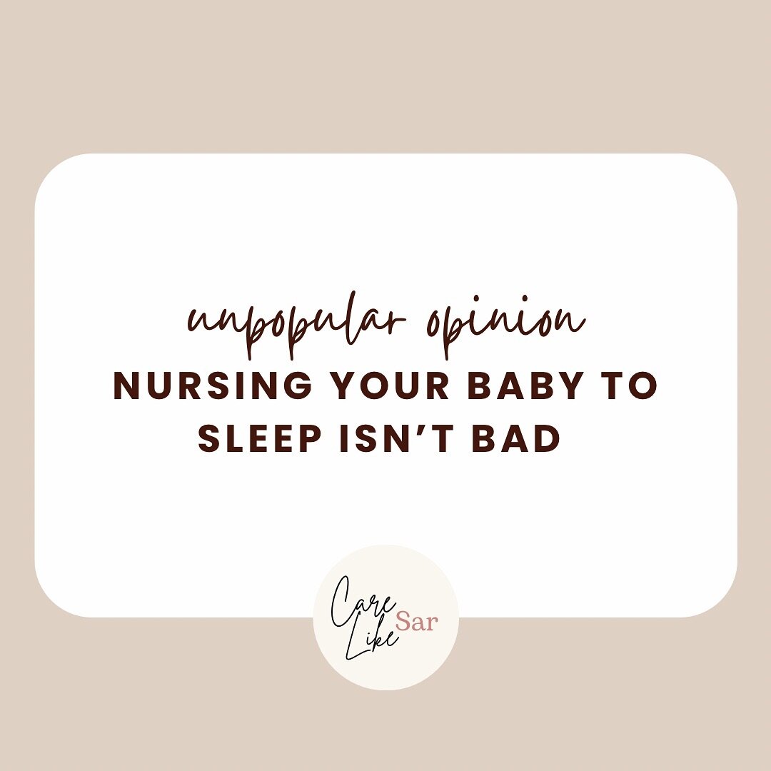 We all do motherhood so differently, what works for one mom doesn&rsquo;t work for another. But we are all doing our best. &hearts;️

Nursing your baby to sleep is not bad. It&rsquo;s memorable, sweet, and absolutely beautiful. I have plenty of frien