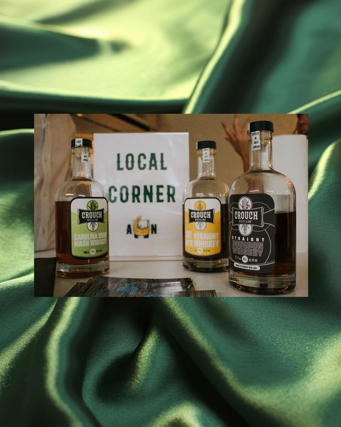 Lil printed flyer using the logo mark and typeface for Augusta Neat at one of their past whiskey events in Augusta, Georgia
giving that southern feel