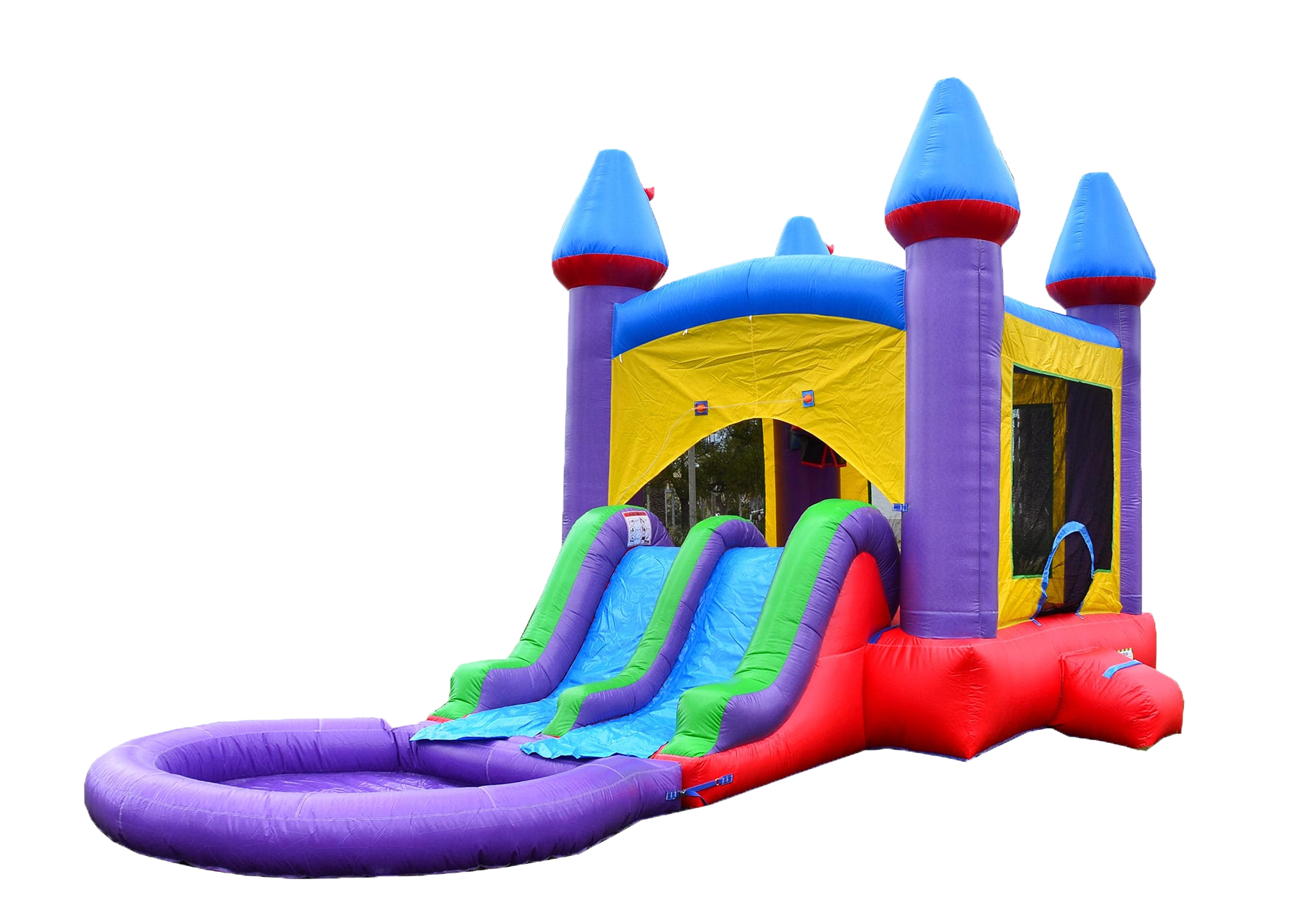 Combo Houses & Slides — Bounce a Lot