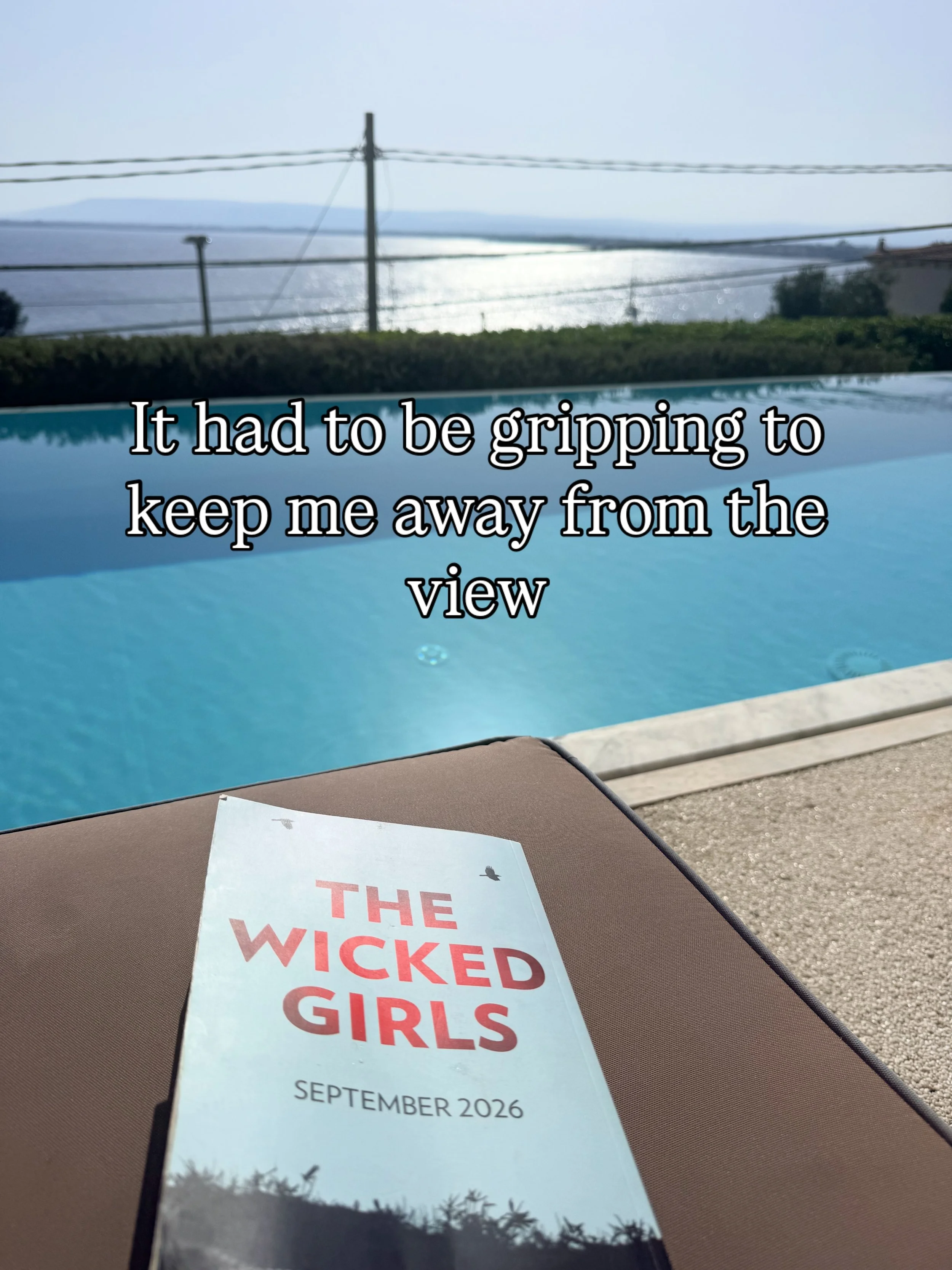 I&rsquo;m interviewing @roz.watkins at @waterstonestru 9/9/26 so I read an early copy of The Wicked Girls. OMG. Chilling. Gripping. Scary. I don&rsquo;t read this type of story but I couldn&rsquo;t put it down. Layer by layer it pulled me in. Think C