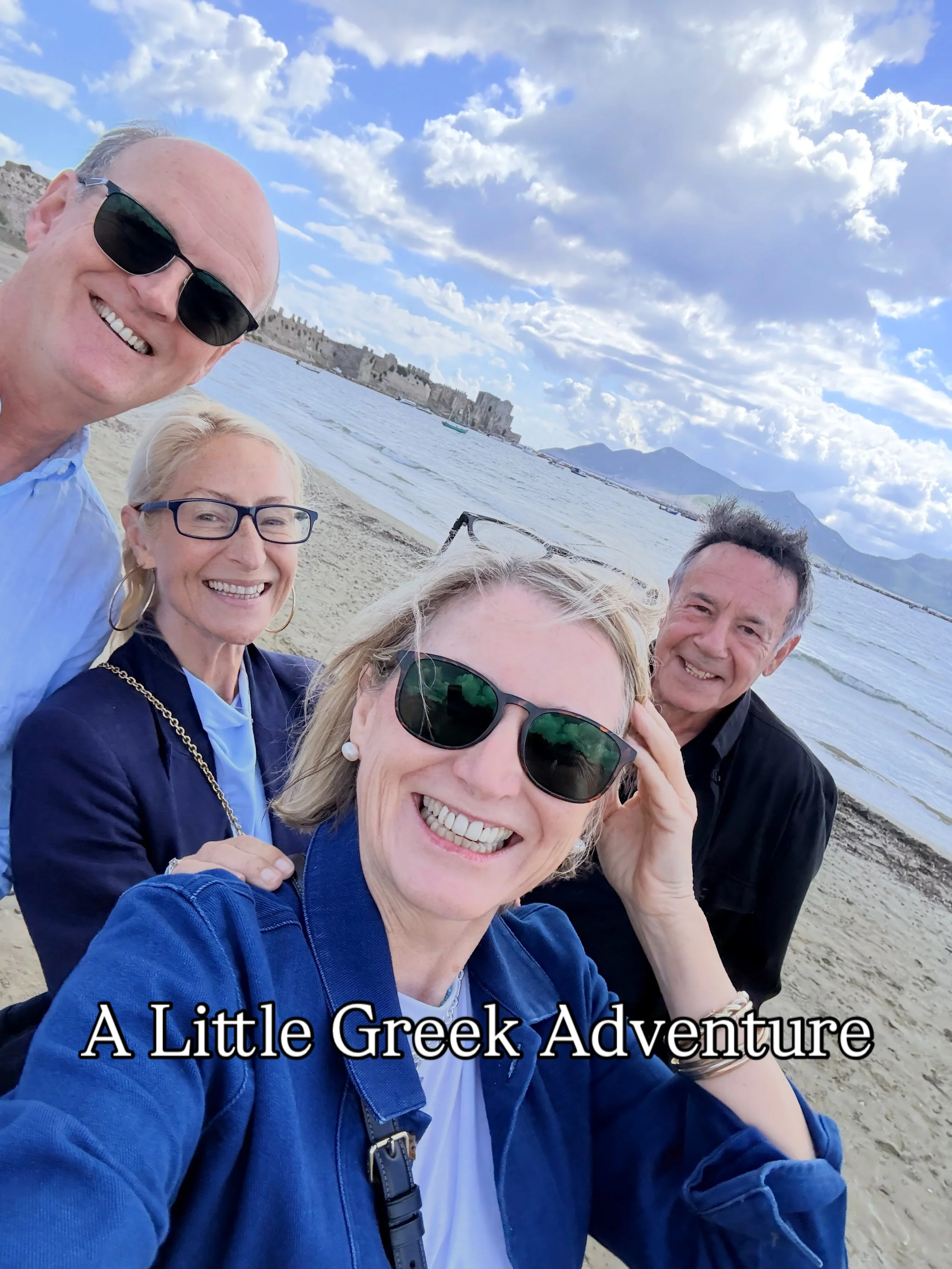 What a day exploring with @emmacowellauthor @chrisdgfenwick and Tony. Coffee, castles, shopping and lunch followed by a sunset!!! I wonder what today will bring&hellip; But my creative well is filling and more importantly my soul is happy!!! #awriter