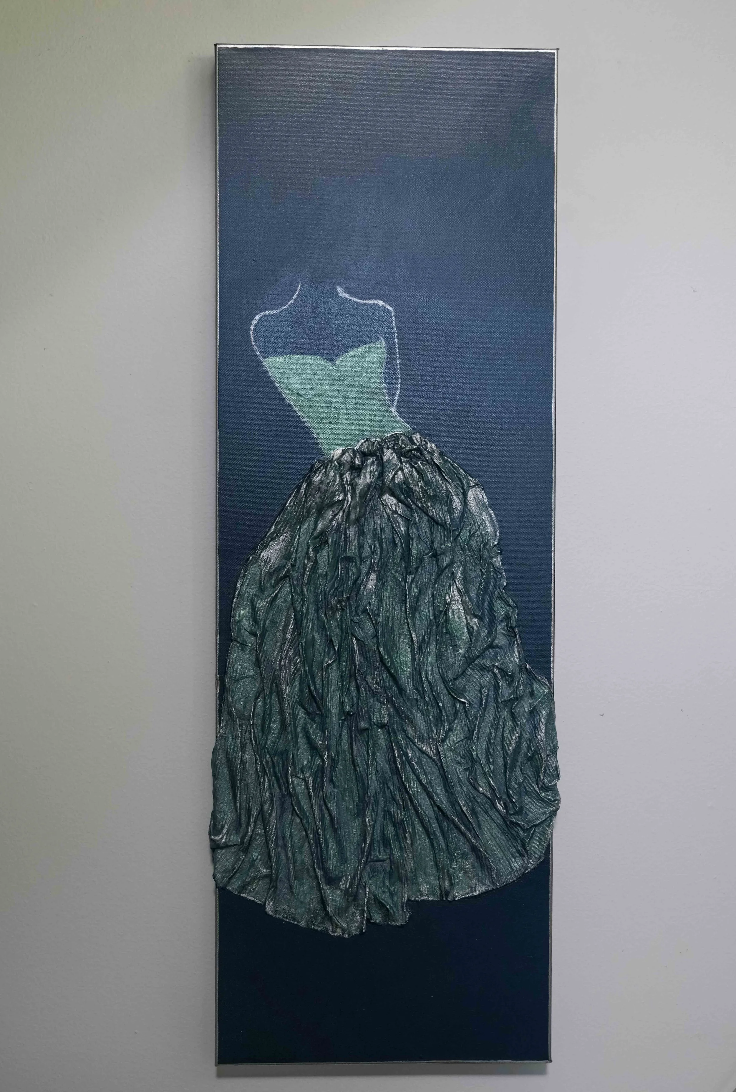 Mayfair 12x36 Paper/Plaster/Acrylic