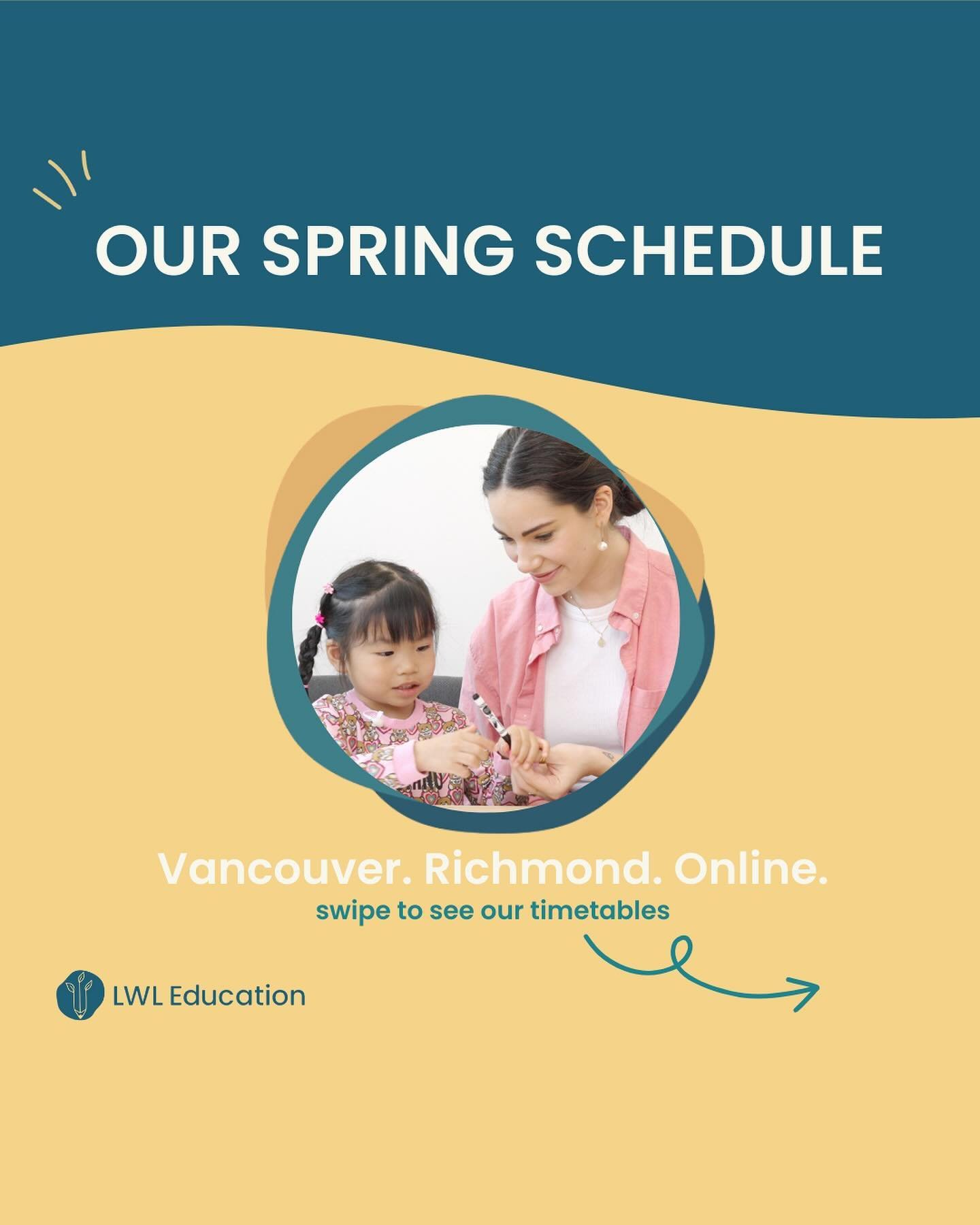 our spring schedule is live! 🌸 📅 visit our website to see our 3 simple steps to book your class: https://www.lwleducation.com/how-to-book #joyfullearning #publicspeaking #creativewriting #novelstudy #phonicsandspelling #french #mathfundamentals #ar