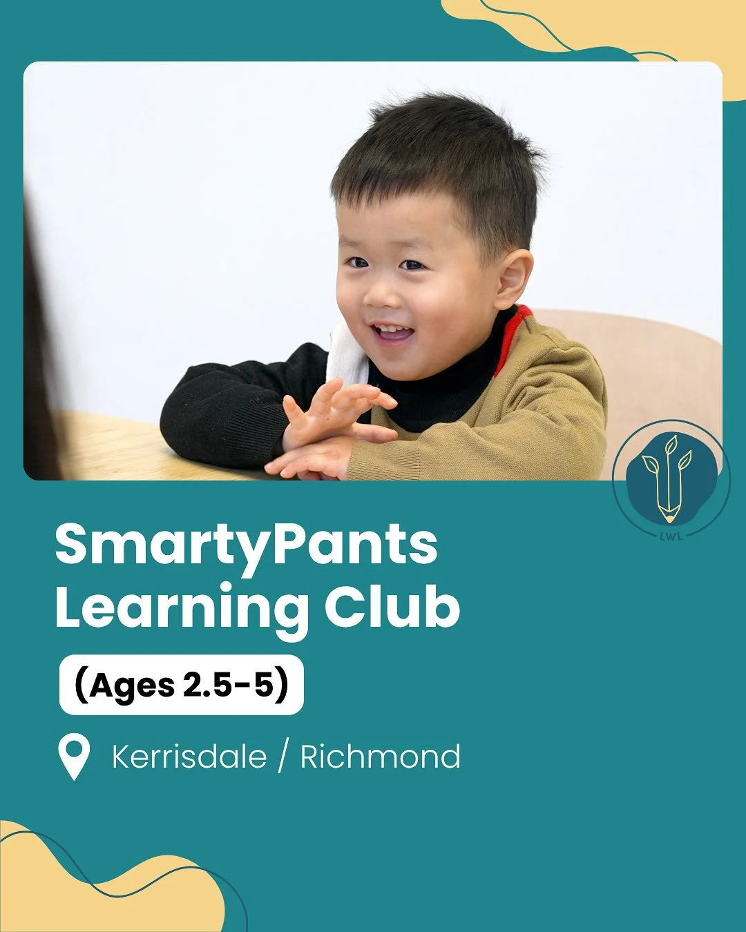✨ 🧠90% of your child&rsquo;s brain development happens before age 5. ✨

That&rsquo;s why we created the SmartyPants Learning Club &mdash; more than daycare, more than babysitting. It&rsquo;s a research-backed program designed to help curious little 