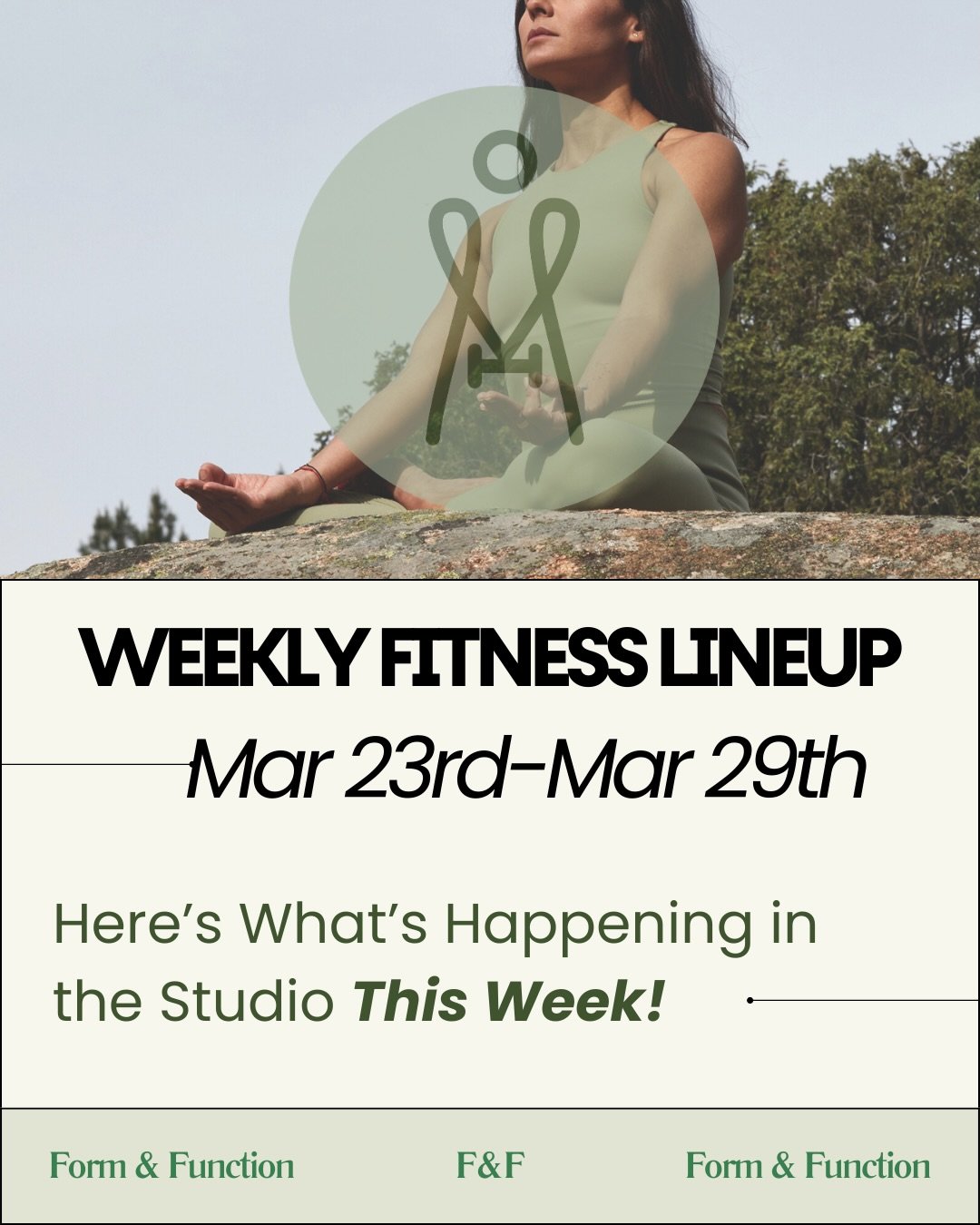 New week, new chances to move ✨ 
At Form &amp; Function, we&rsquo;ve got you covered 7 days a week with fitness classes designed to make you feel stronger, more energized, and confident in your body 💪 
💃 Dance classes now running on: Monday &bull; 