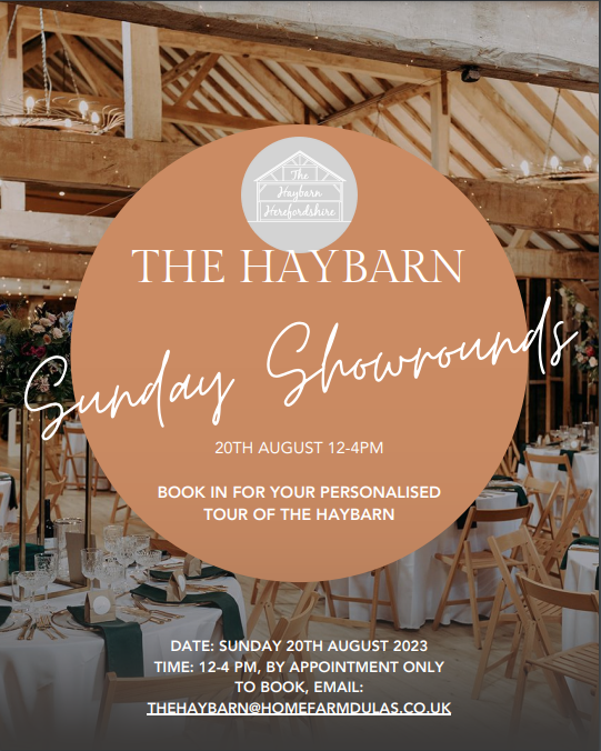 The Haybarn Sunday Showround - August