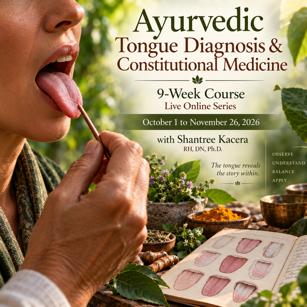 Ayurvedic Tongue Diagnosis Course