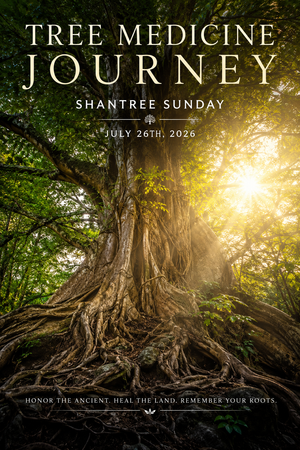 Tree Medicine Journey: Breathe in Ancient Wisdom - Remember Your Belonging