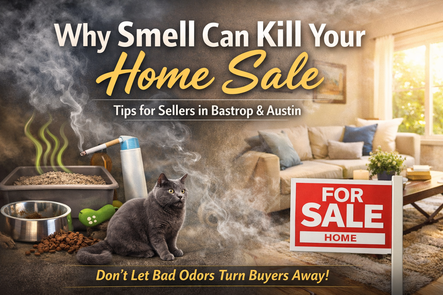 Why Smell Can Kill Your Home Sale