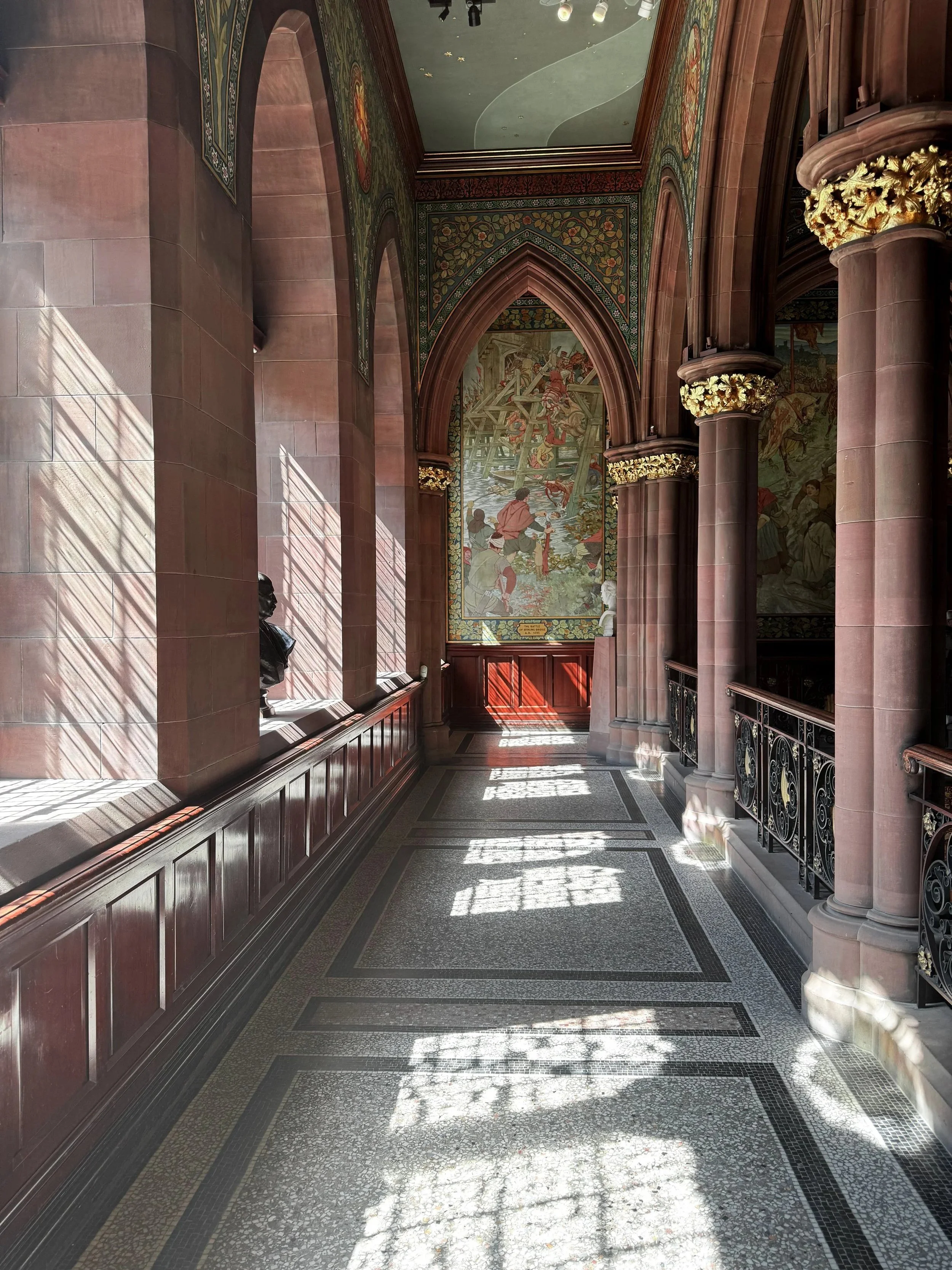 Inside the National Portrait Gallery