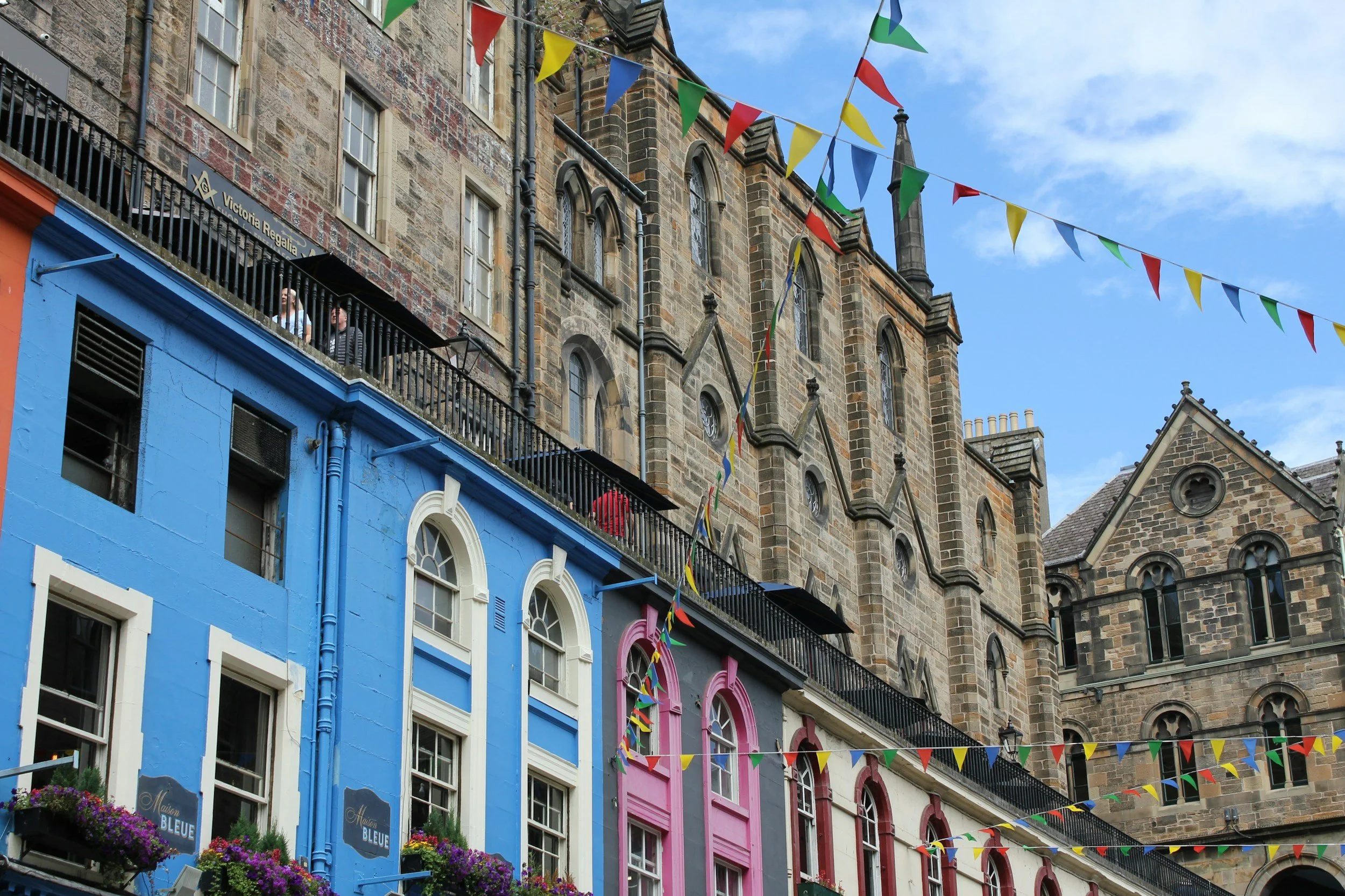 The Victoria Street and Victoria Terrace.