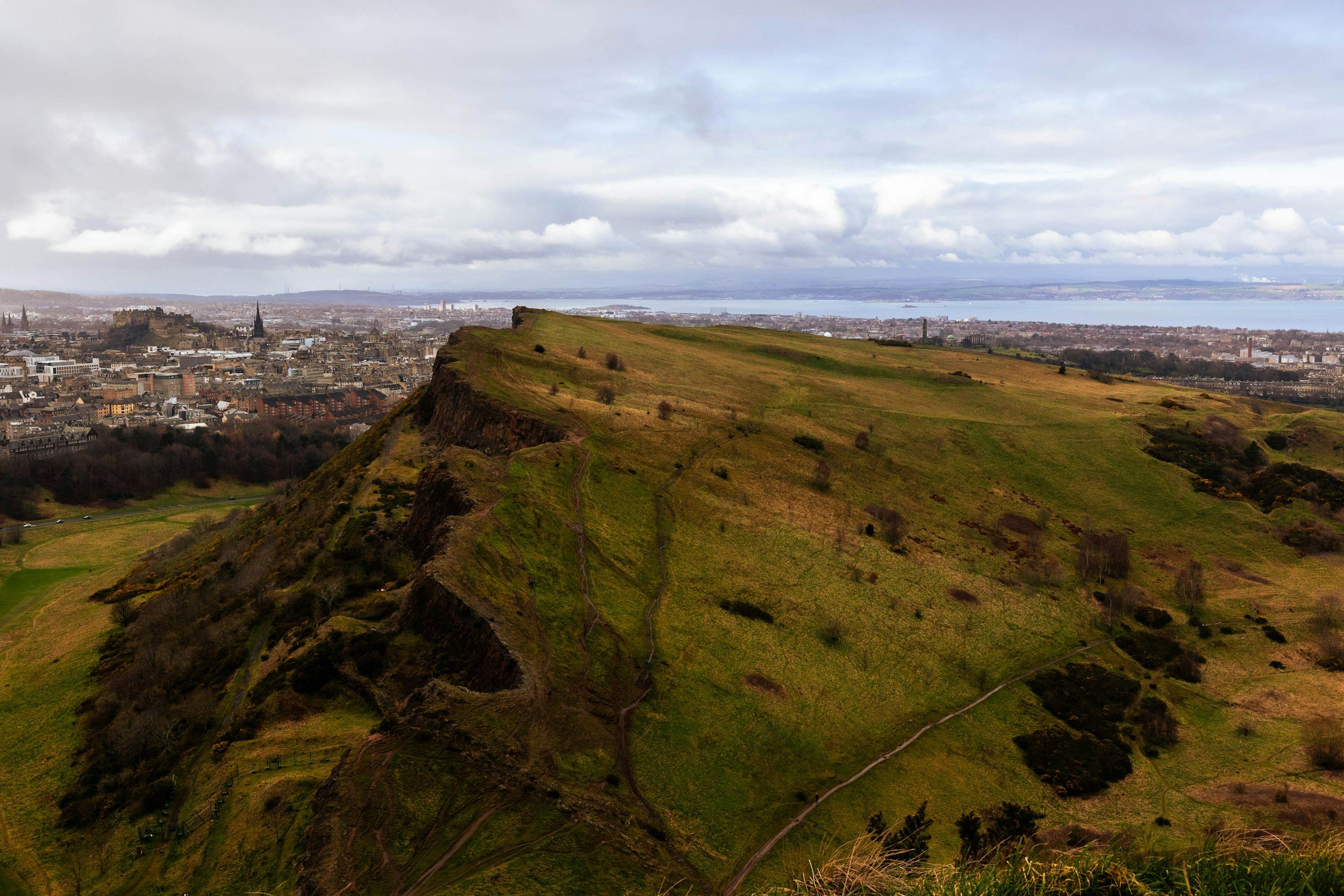 Arthur's seat in Edinburgh