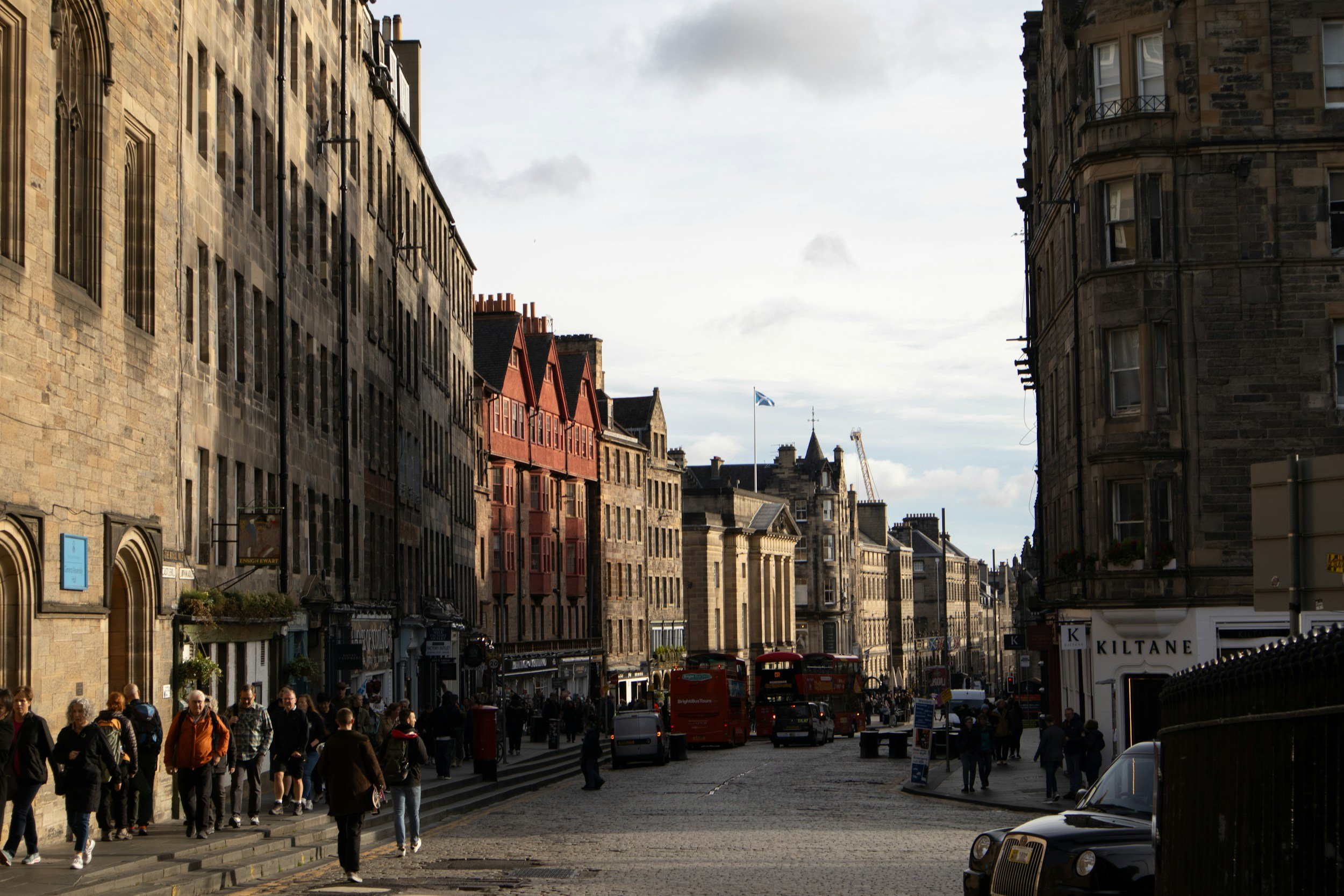 The Royal Mile in Edinburgh