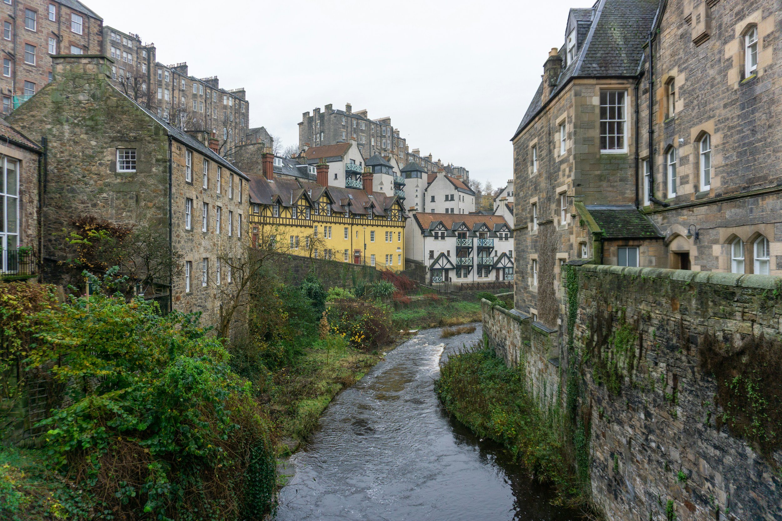 Dean Village in Edinburgh