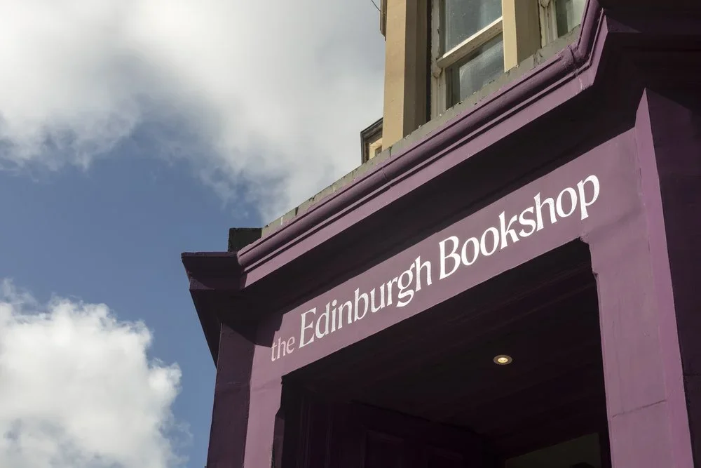 Outside the Edinburgh Bookshop