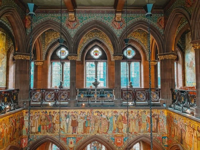 The Portrait Gallery in Edinburgh