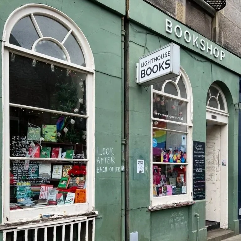 Outside of Lighthouse Bookshop