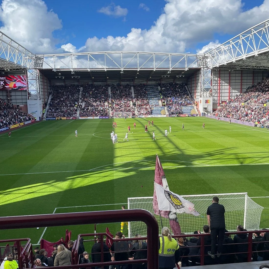 tynecastle park in edinburgh