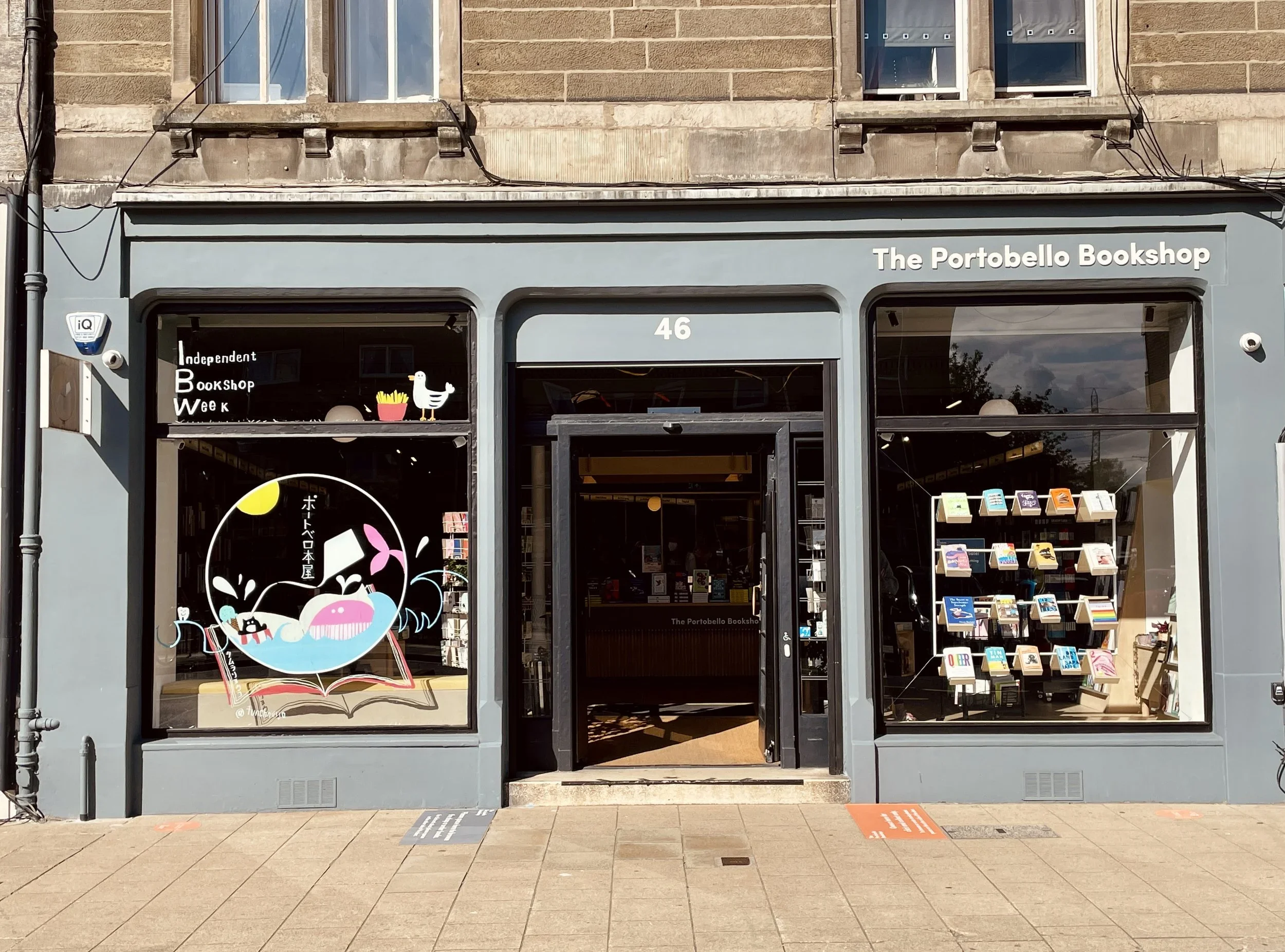 Outside of The Portobello Bookshop